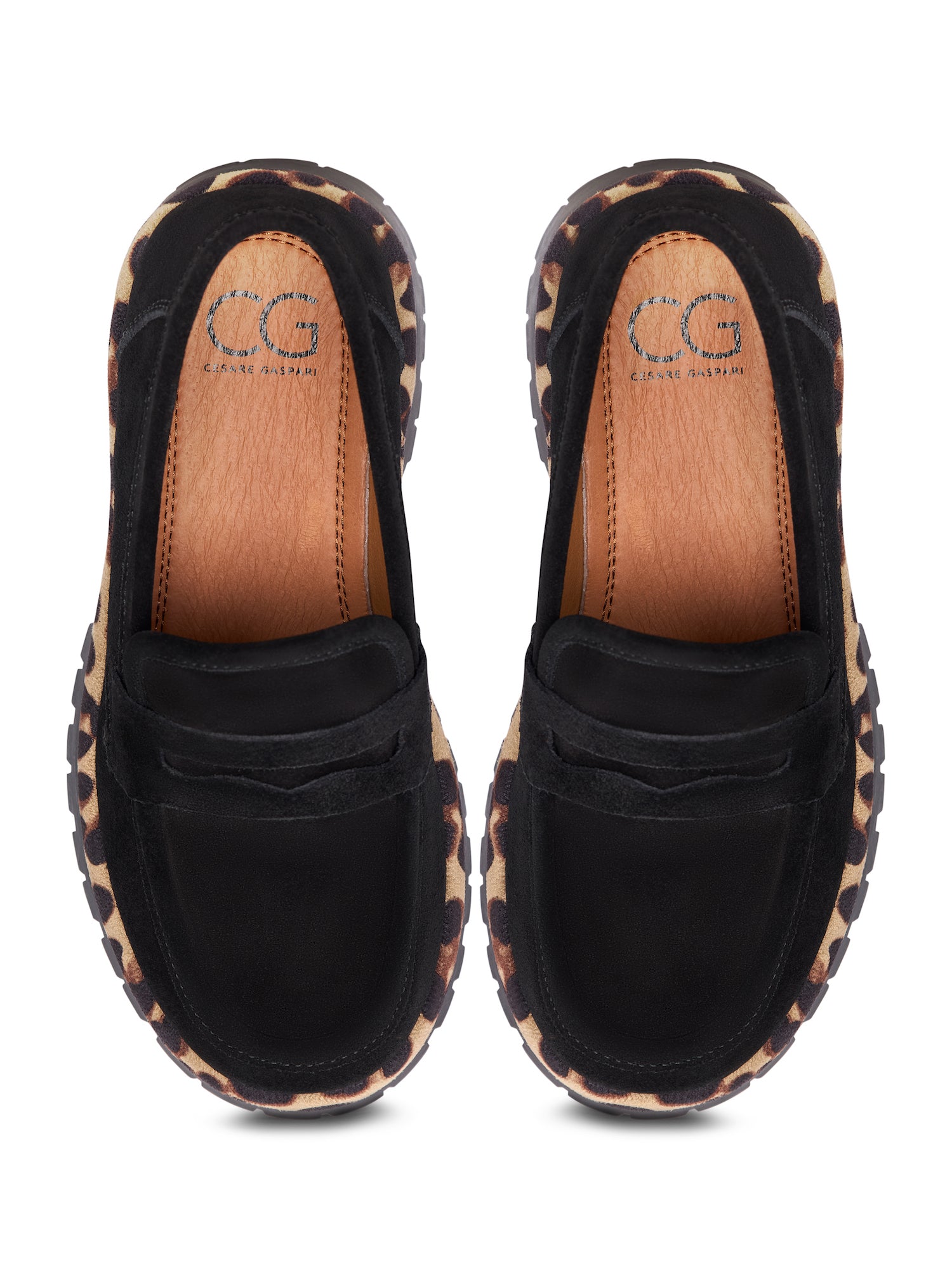 Chic Loafers With a Chunky Sole Lily - Black