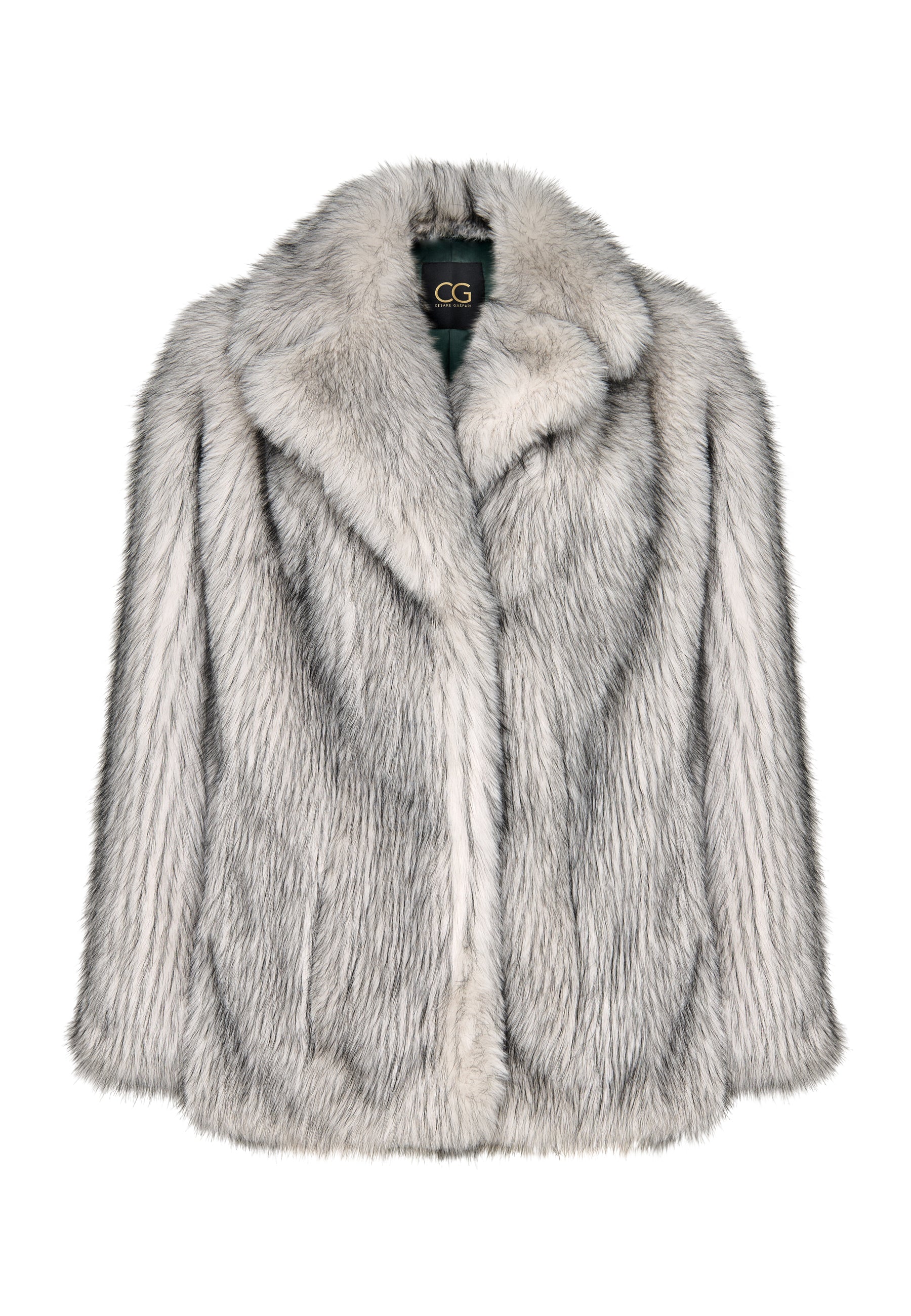 Chic Faux Fur Coat - White