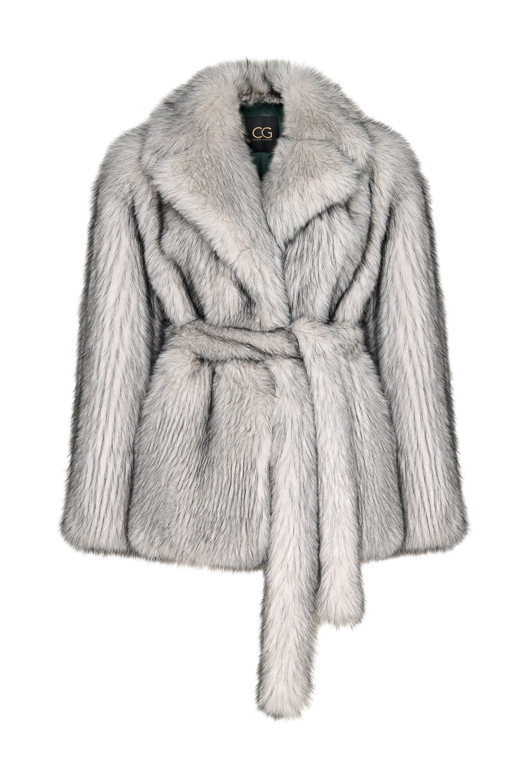 Chic Faux Fur Coat - White