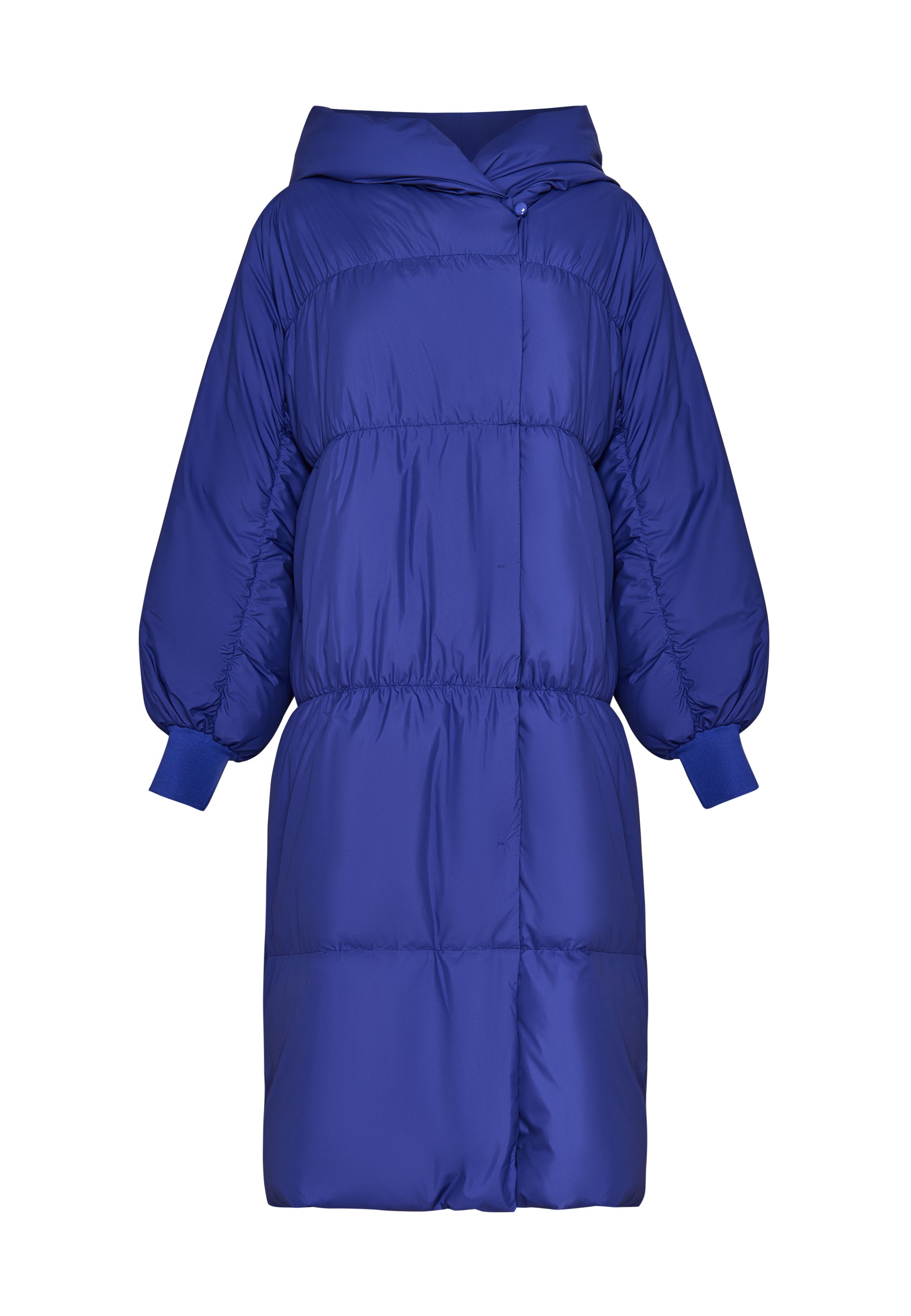 Oversized Puffer Coat - Violet