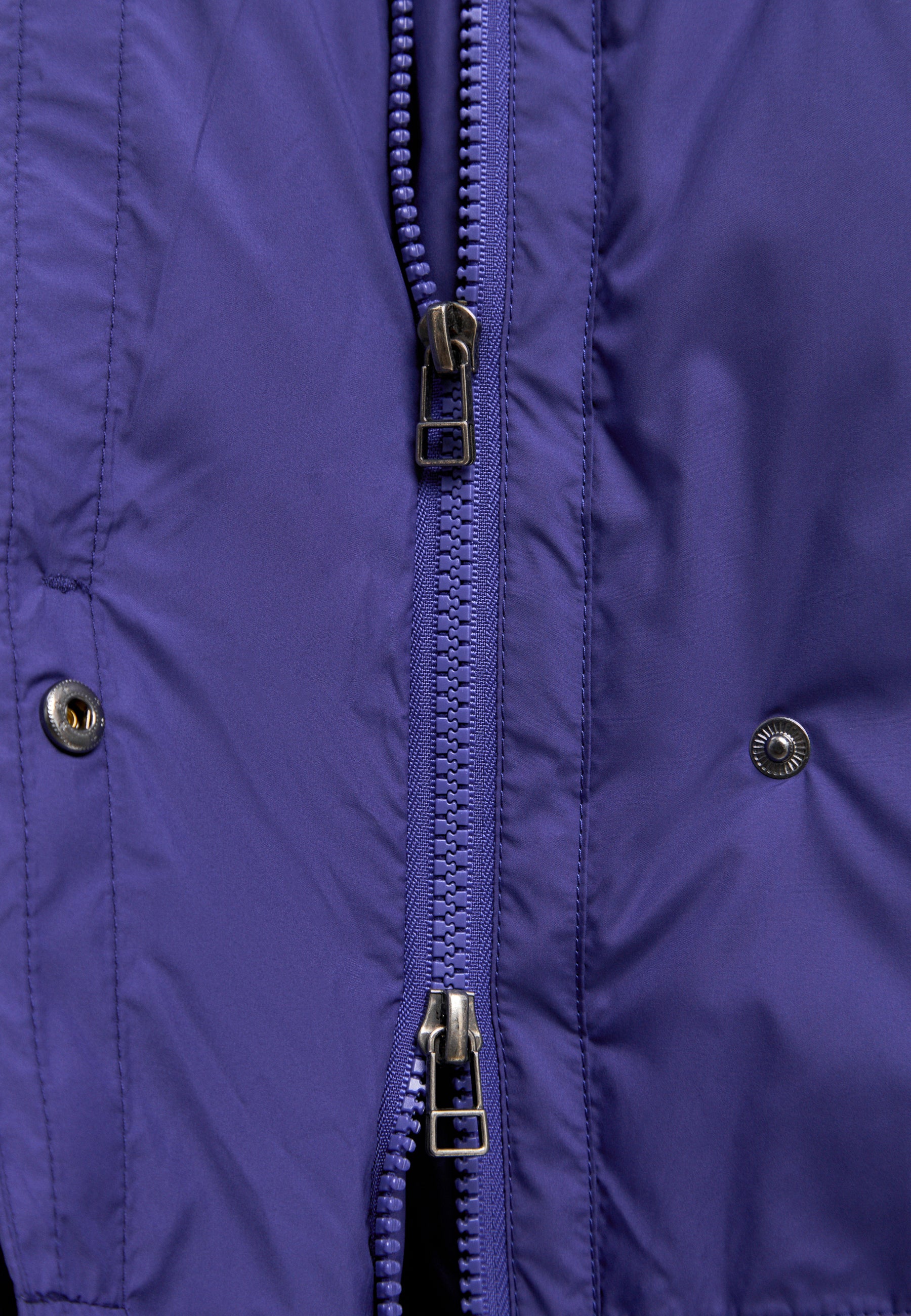 Oversized Puffer Coat - Violet