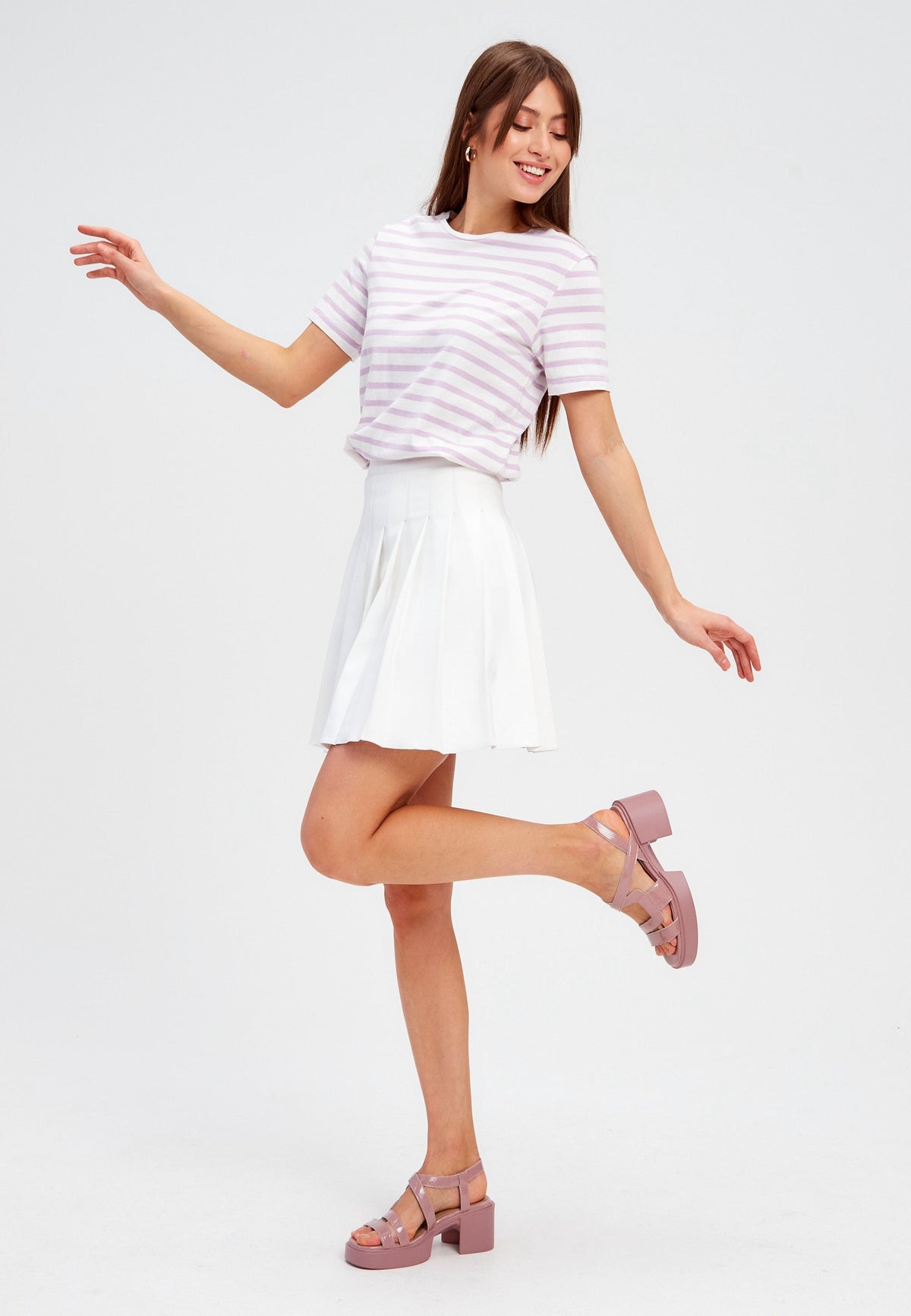 Sandali con tacco a blocco