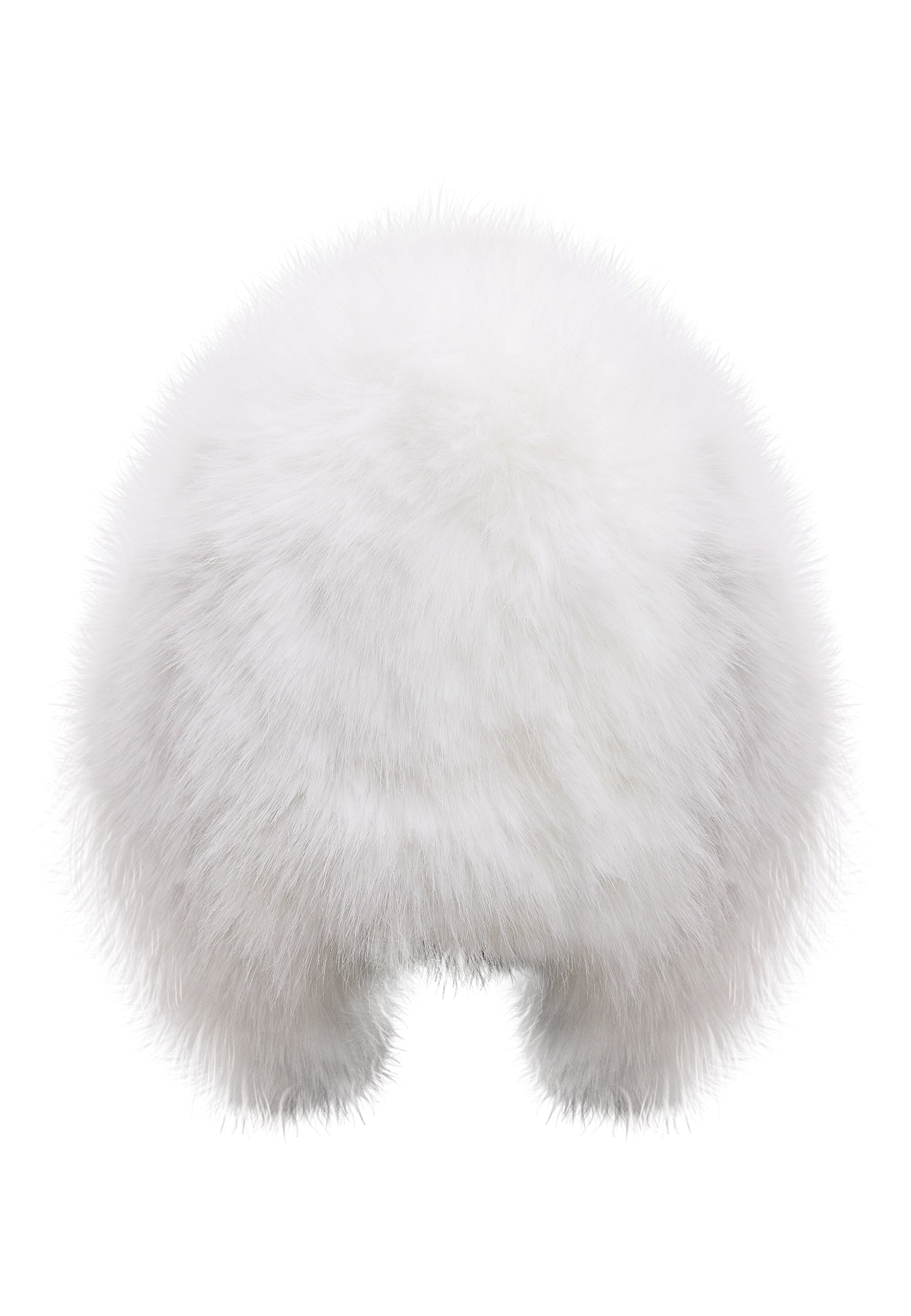 Faux Fur Hat Irina - White