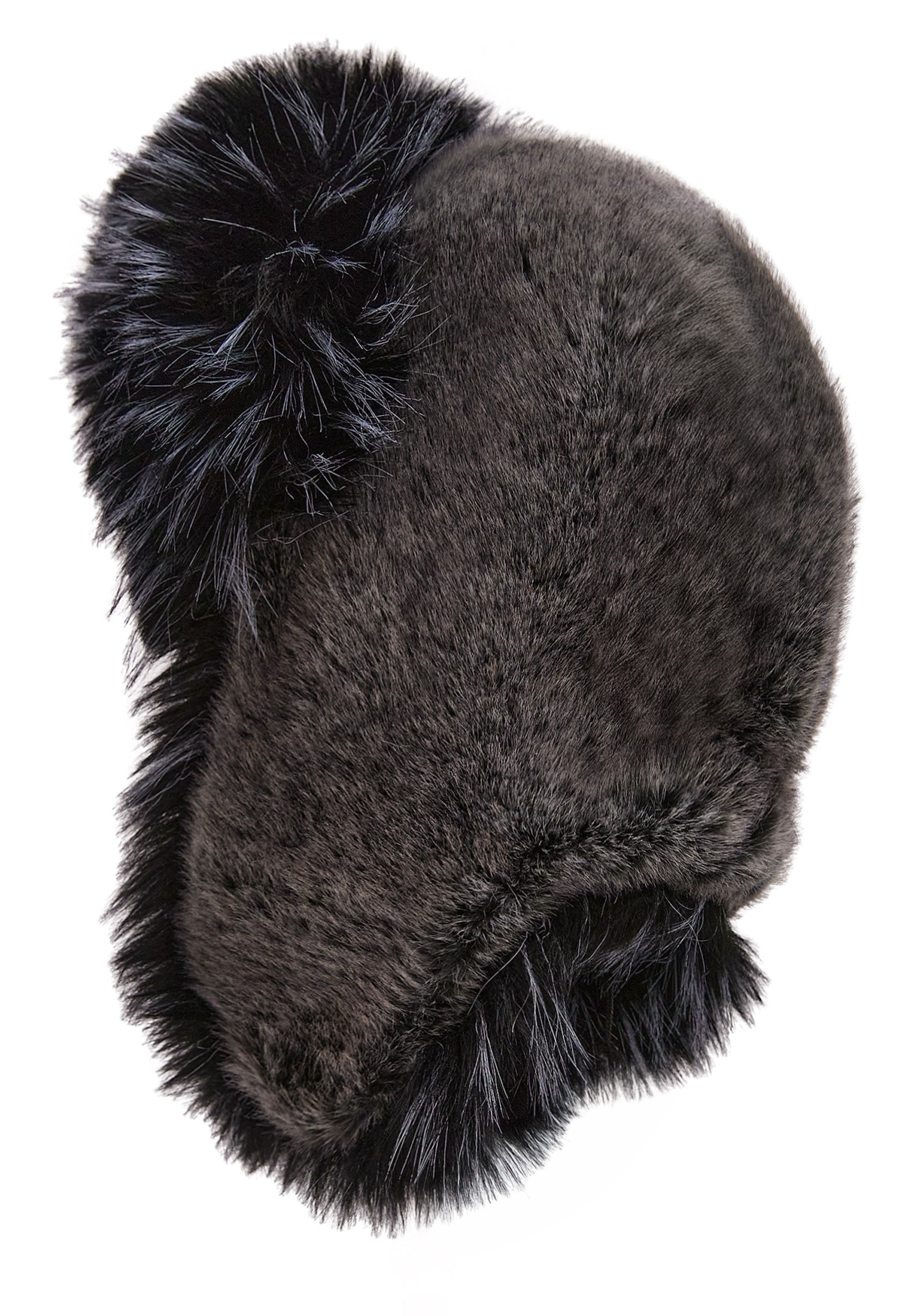 Faux Fur Hat Irina - Blue