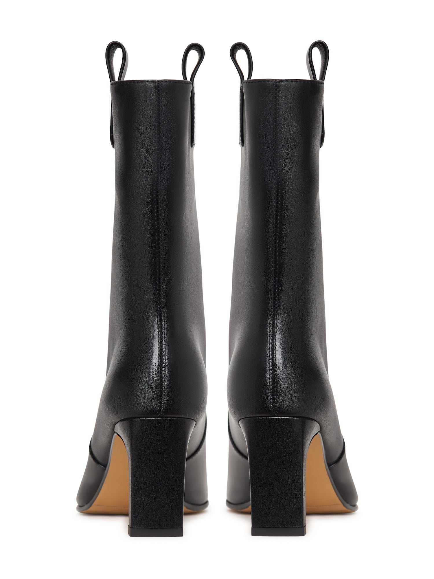 Elegant High-Heeled Boots Ava - Black