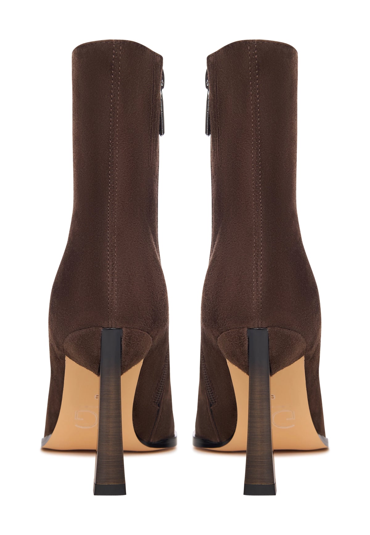 Velvet Edge Ankle Boot - Brown