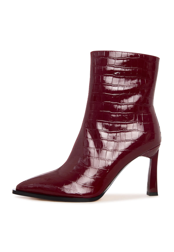 Crimson Fang Ankle Boot - Bordeaux