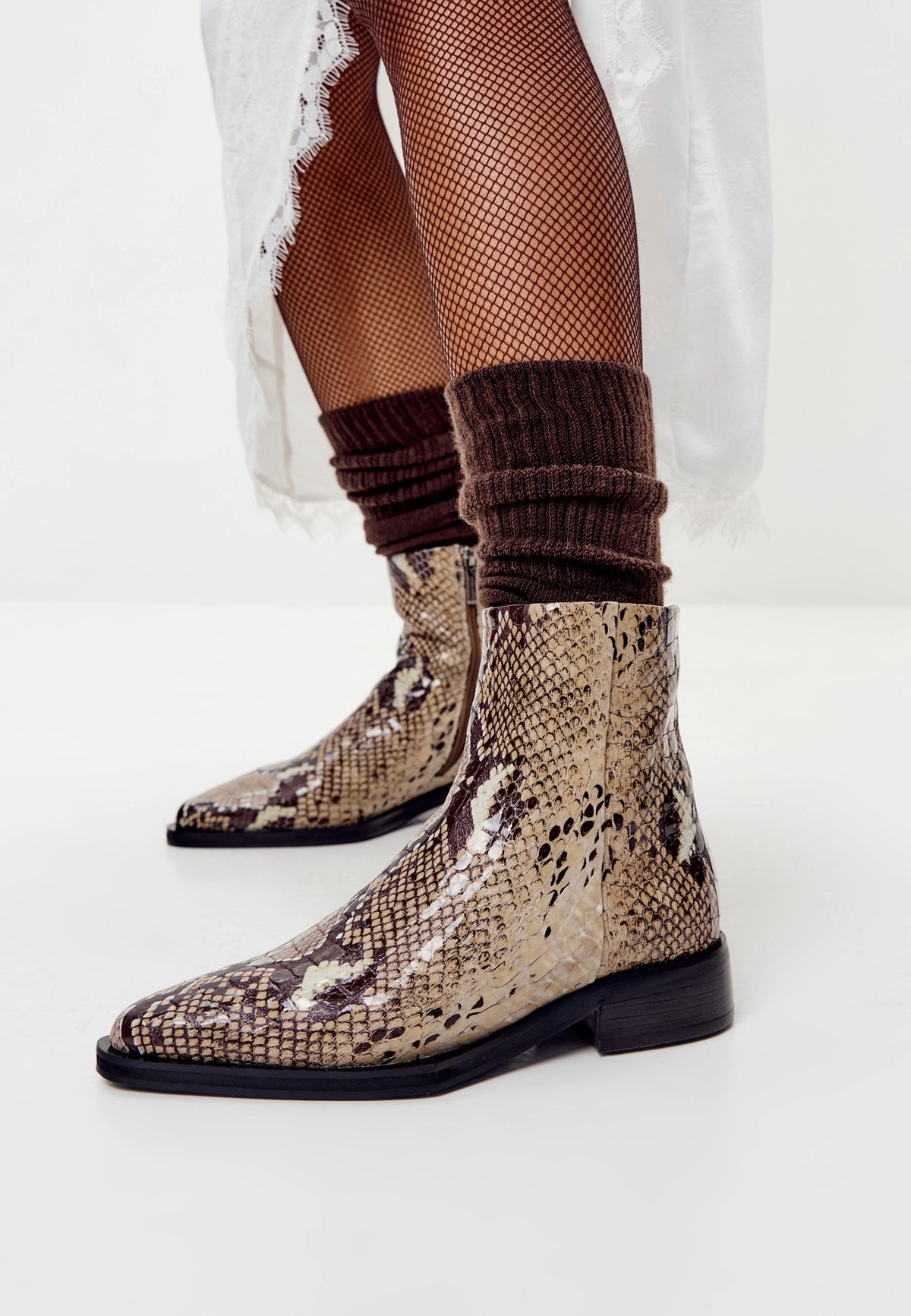 Linear Precision Ankle Boot