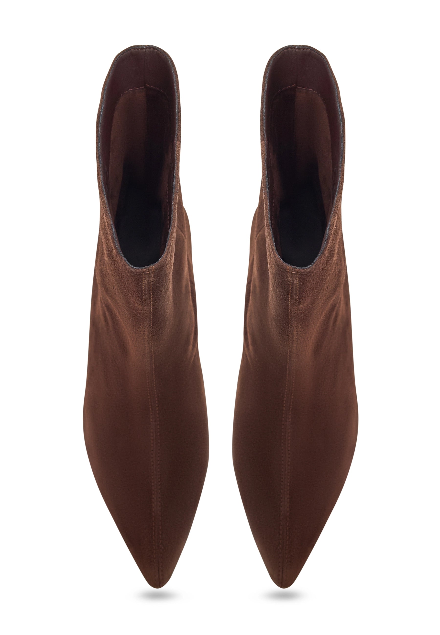 Kitten Heel Stiefelette Dolly - Schwarz