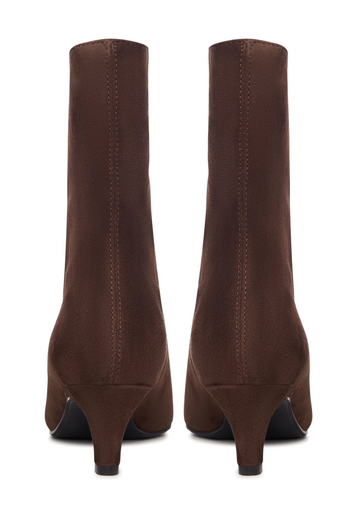 Kitten Hæl ankelstøvler Dolly - Sort