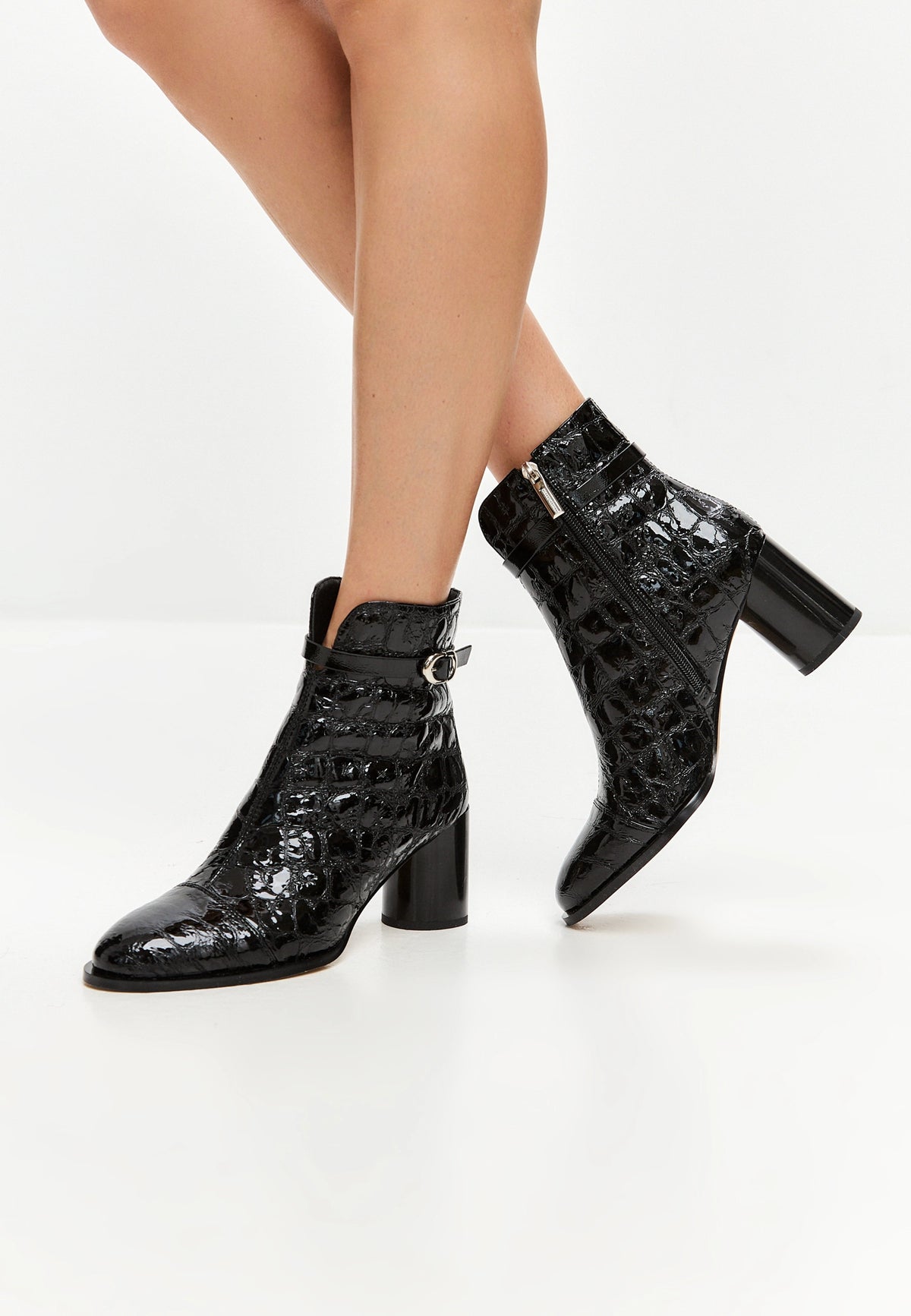 Mitternachts-Blockstiefel