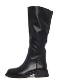 Sculpted Silhouette Riding Boot - Black