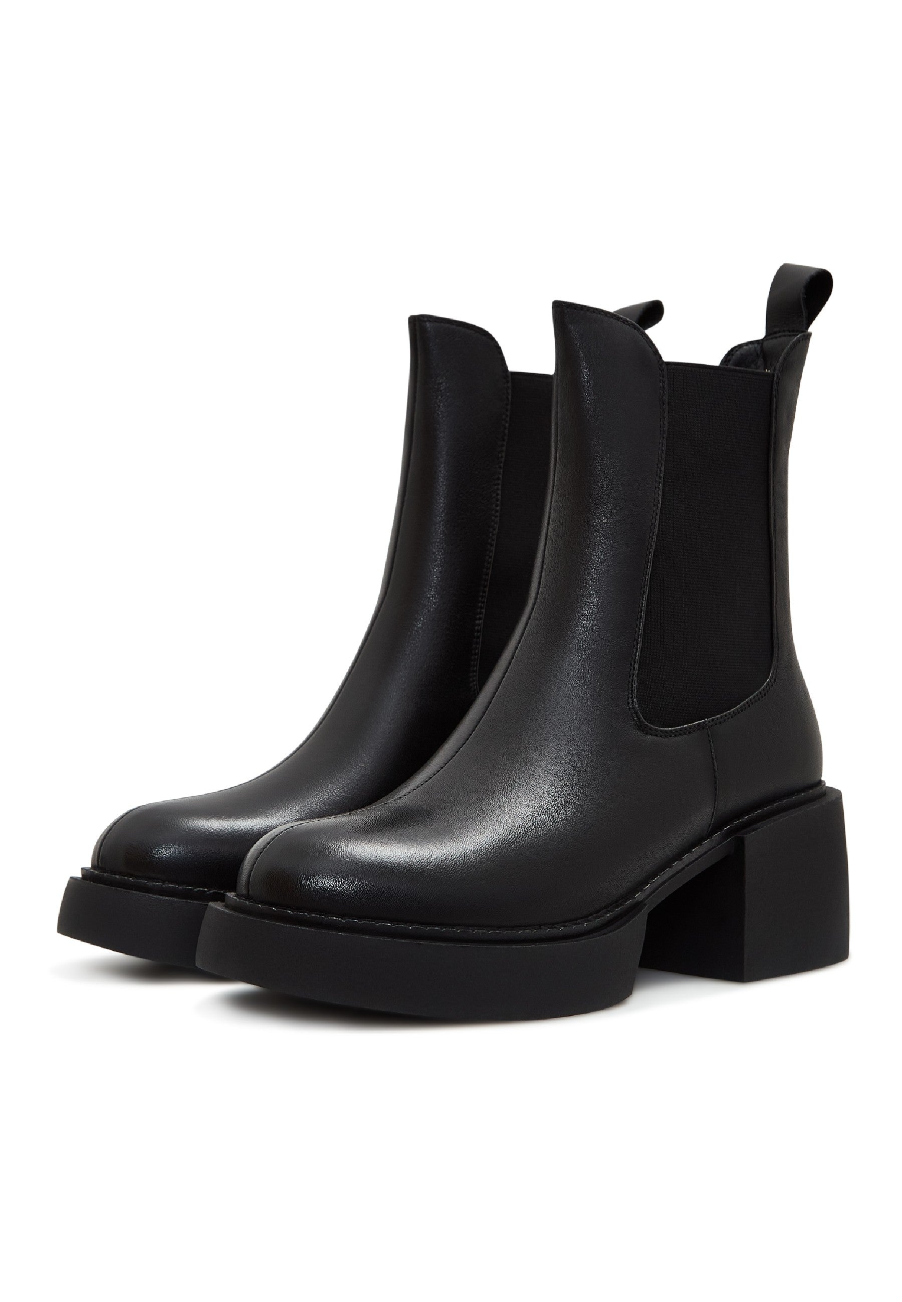 Casual Ankle Boots  Isa- Black