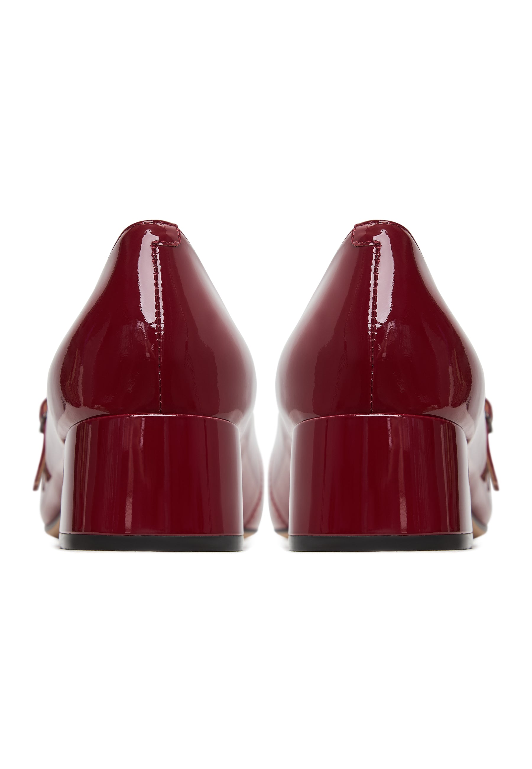 Elegantes tacones Mary Jane Briar - Rojo