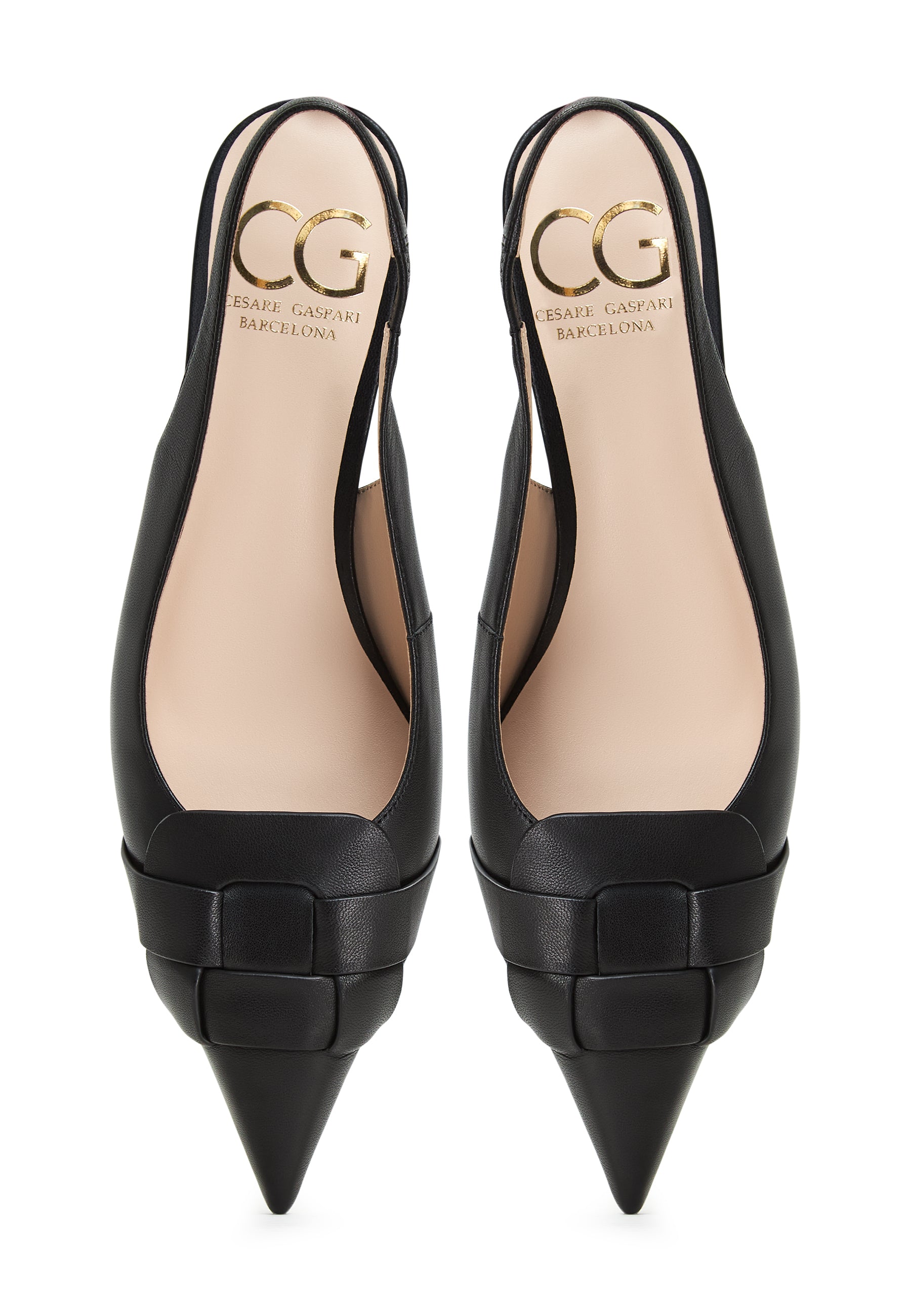 Slingback Stiletto Pumps Bea - Black