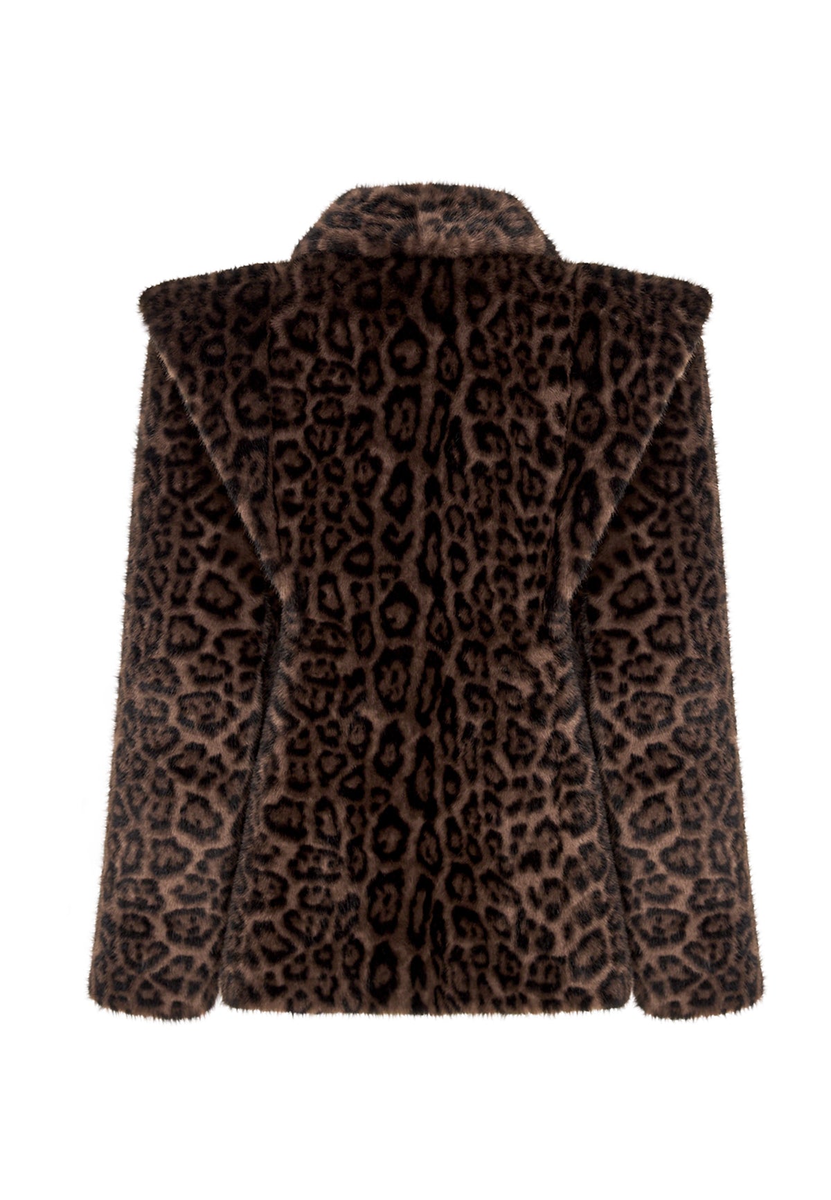 Faux Fur Coat Samarcanda - Leopard