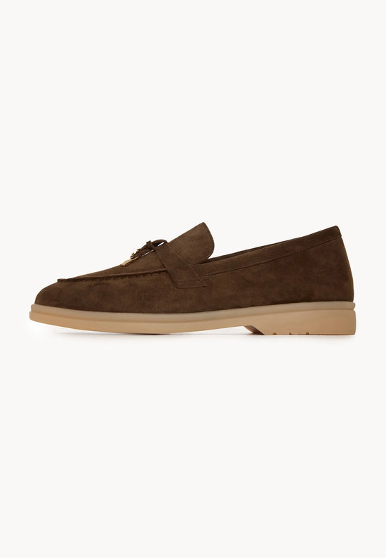 Platform Moccasins Aurelia - Dark Brown