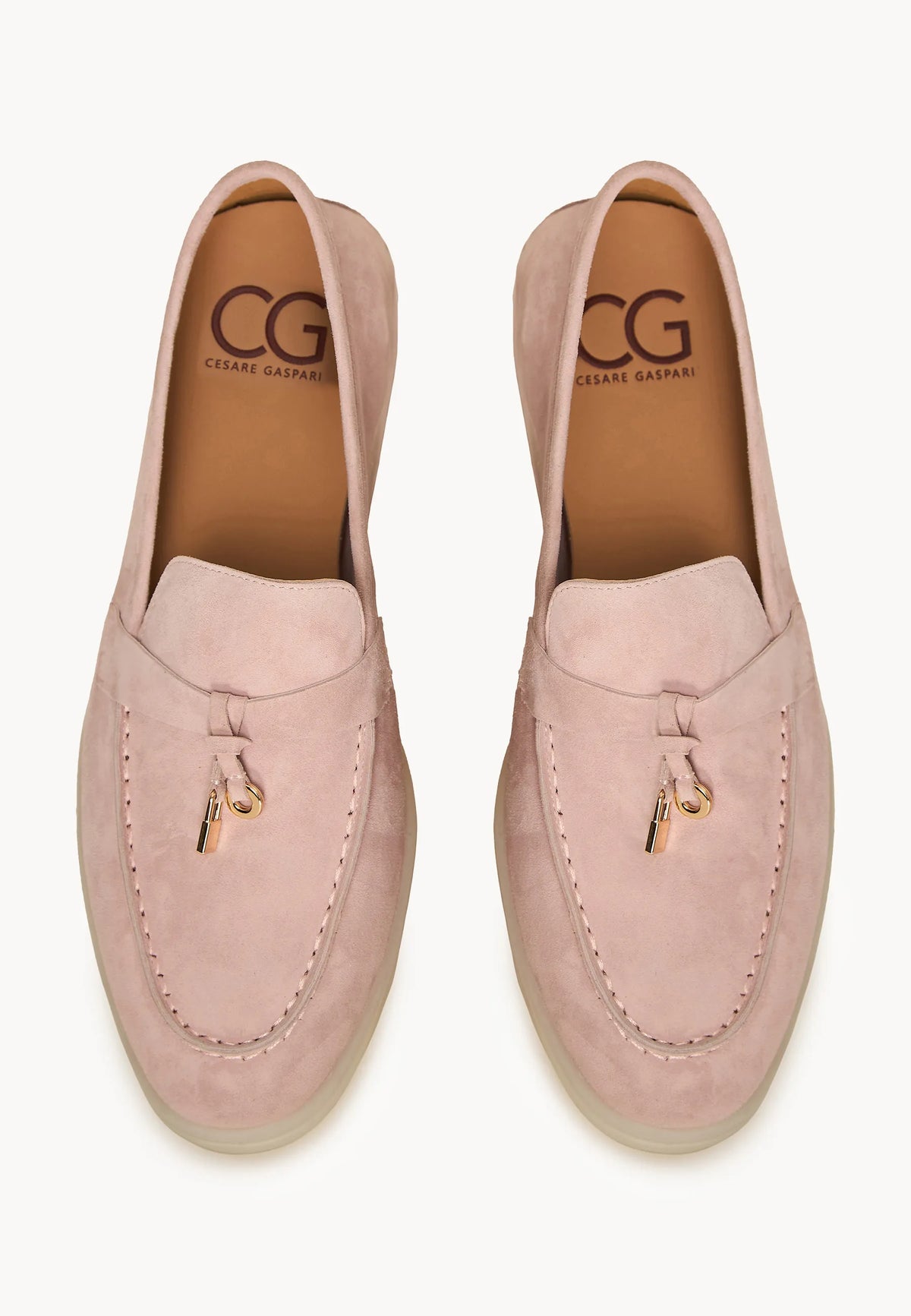 Platform Moccasins Aurelia - Light Pink