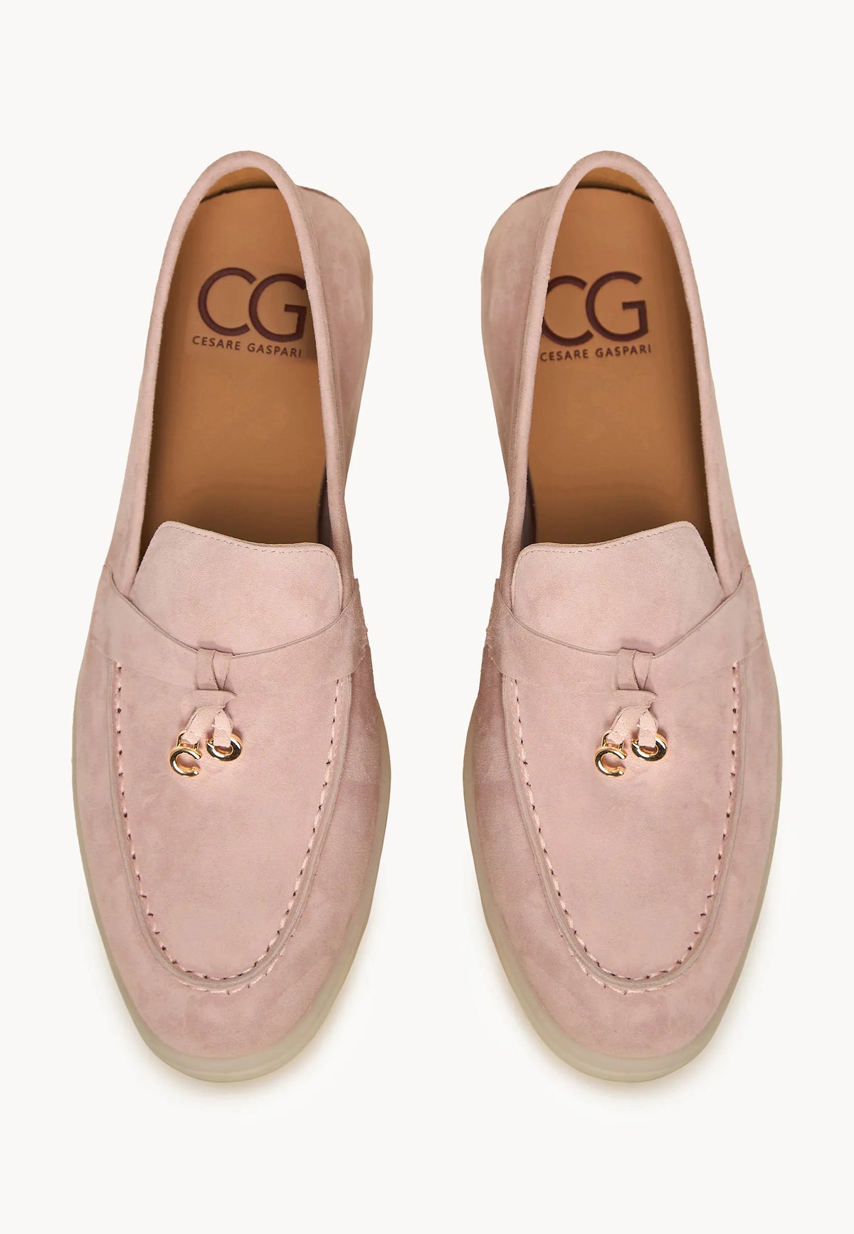 Platform Moccasins Aurelia - Light Pink
