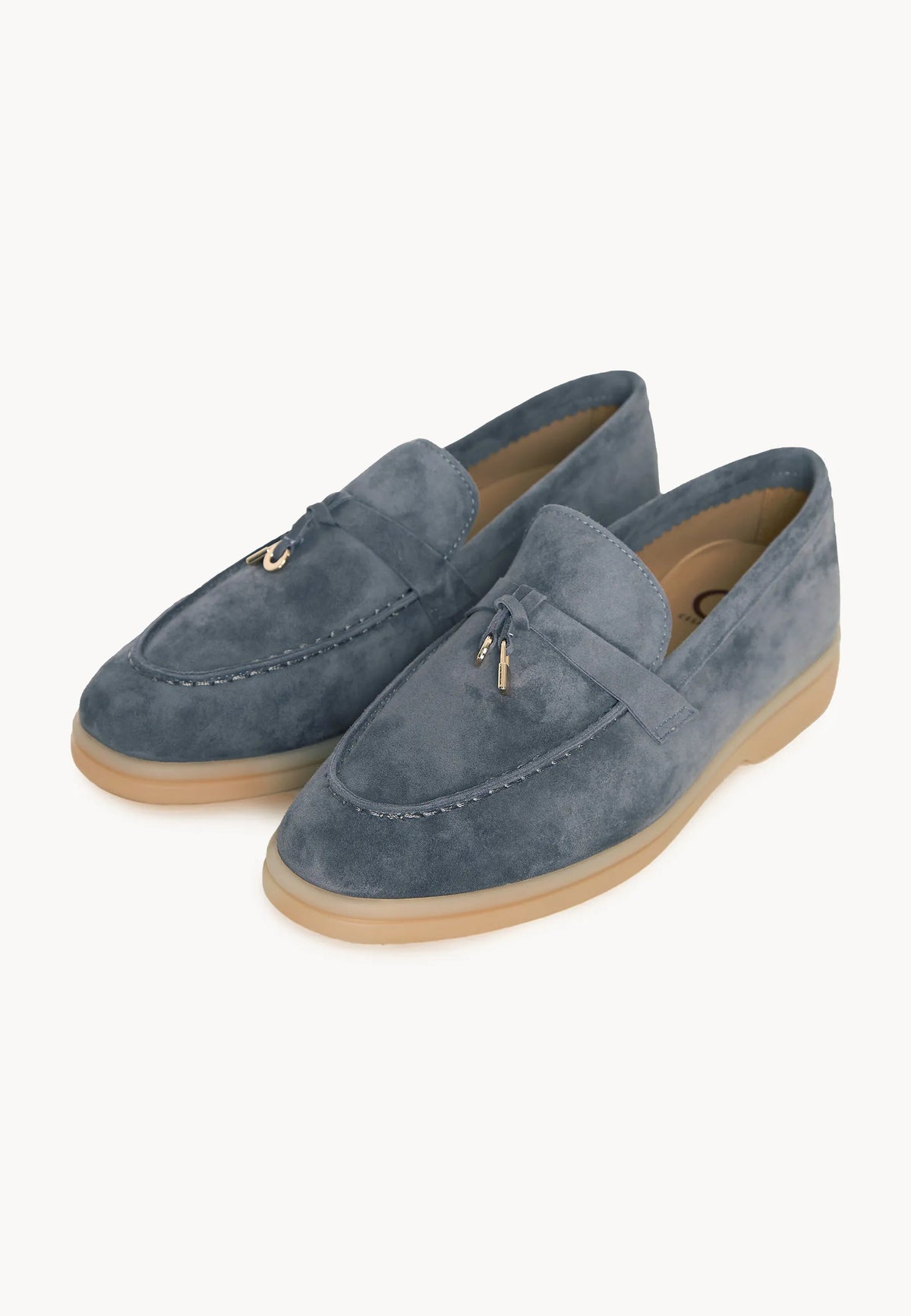 Platform Moccasins Aurelia - Graphite Blue