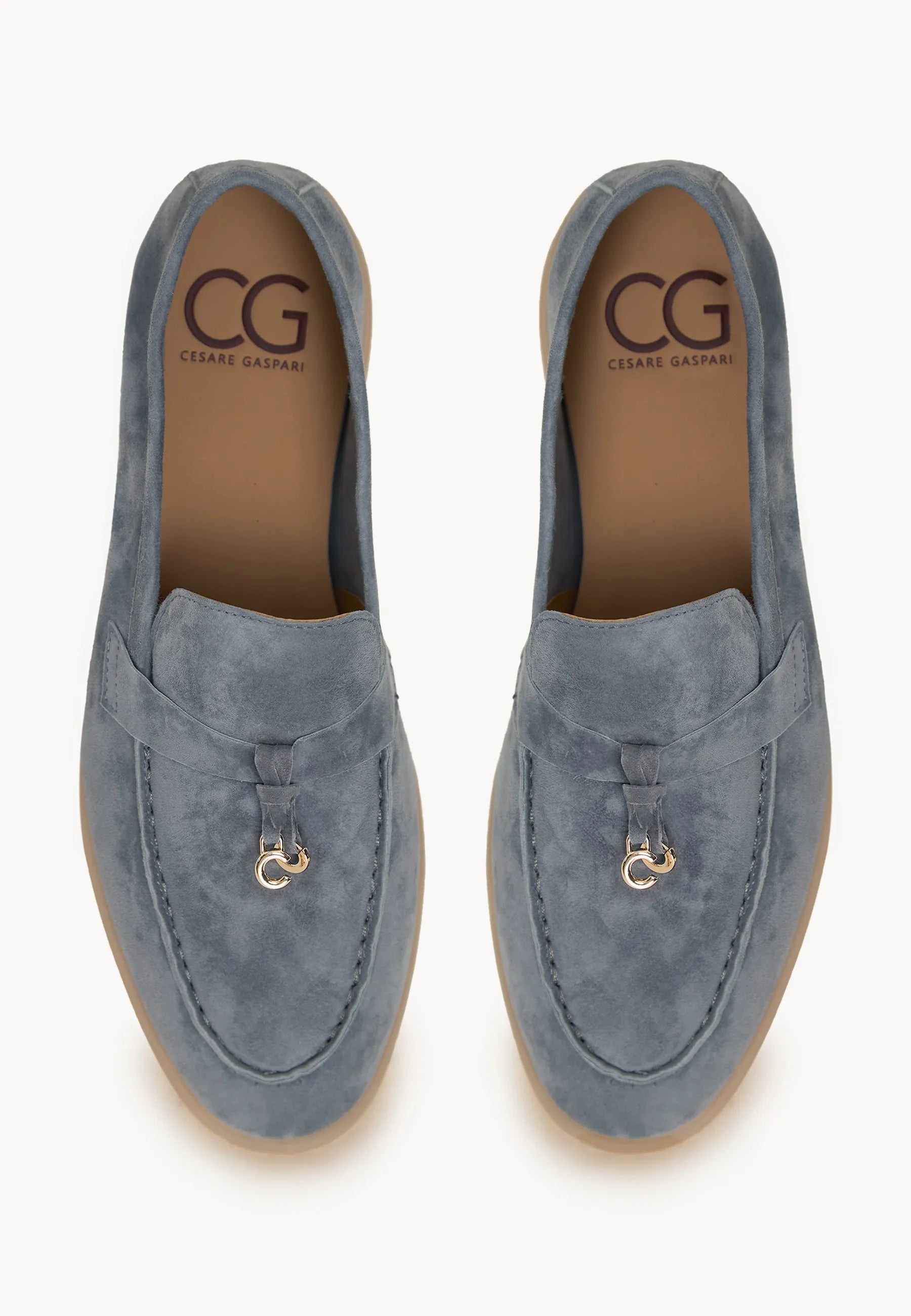 Platform Moccasins Aurelia - Graphite Blue