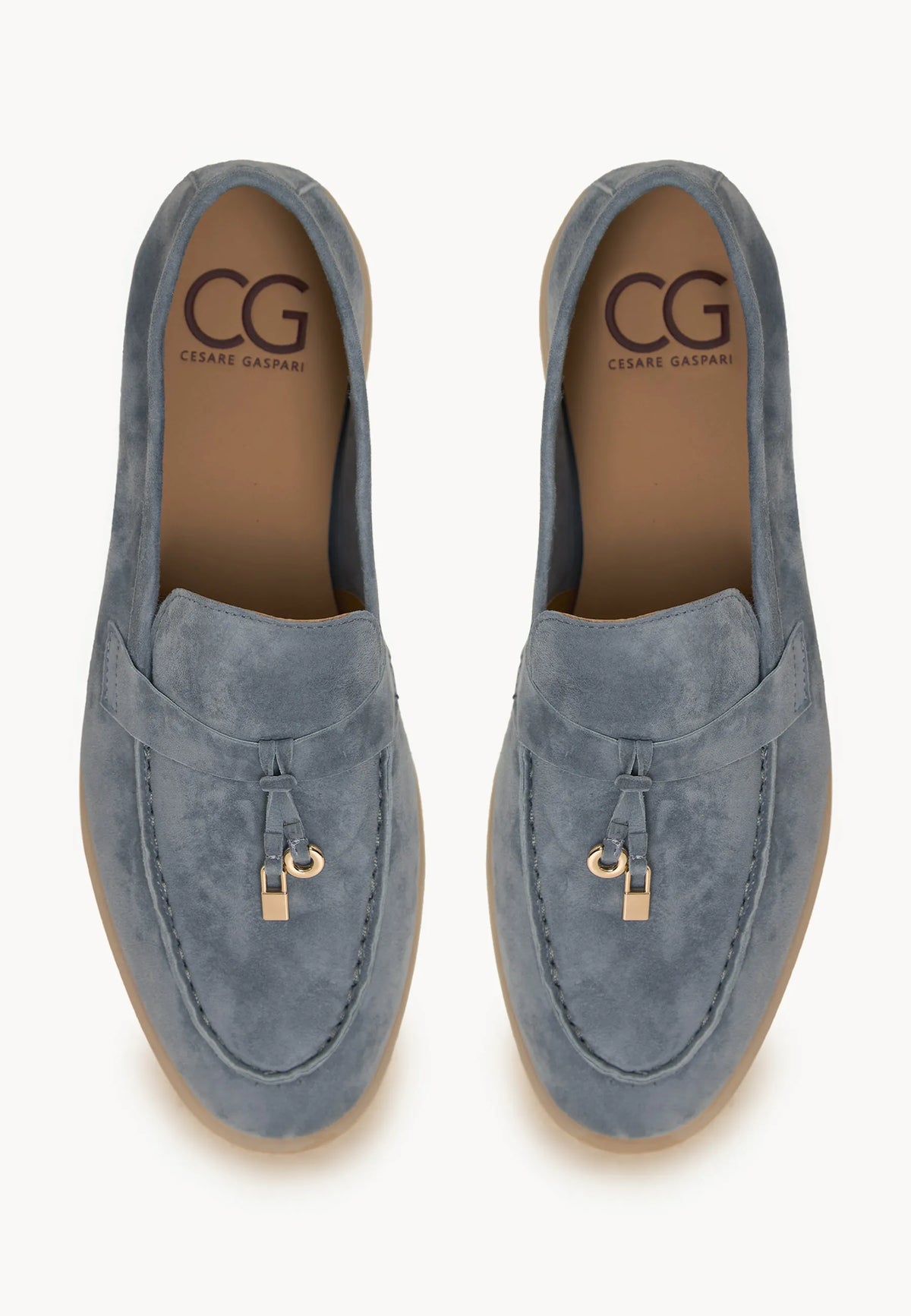 Platform Moccasins Aurelia - Graphite Blue