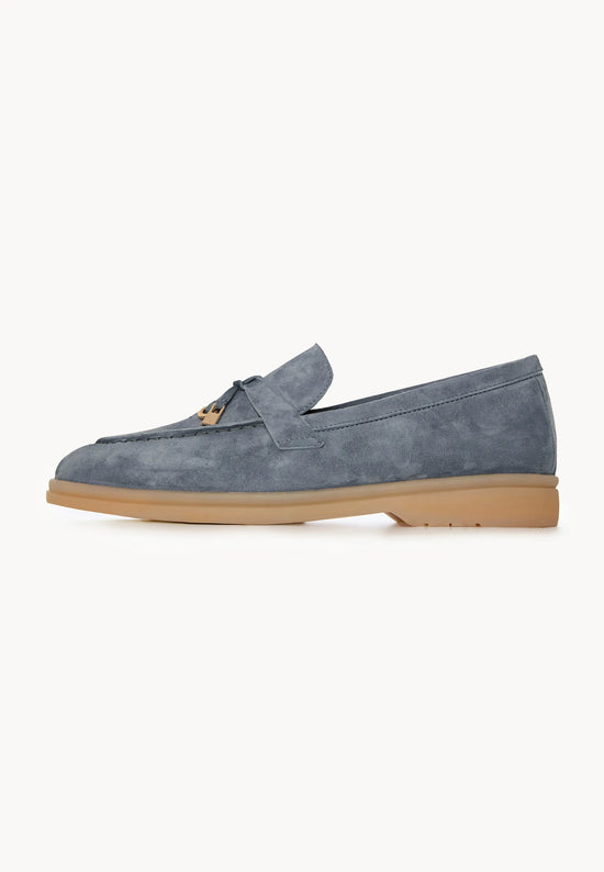 Platform Moccasins Aurelia - Graphite Blue