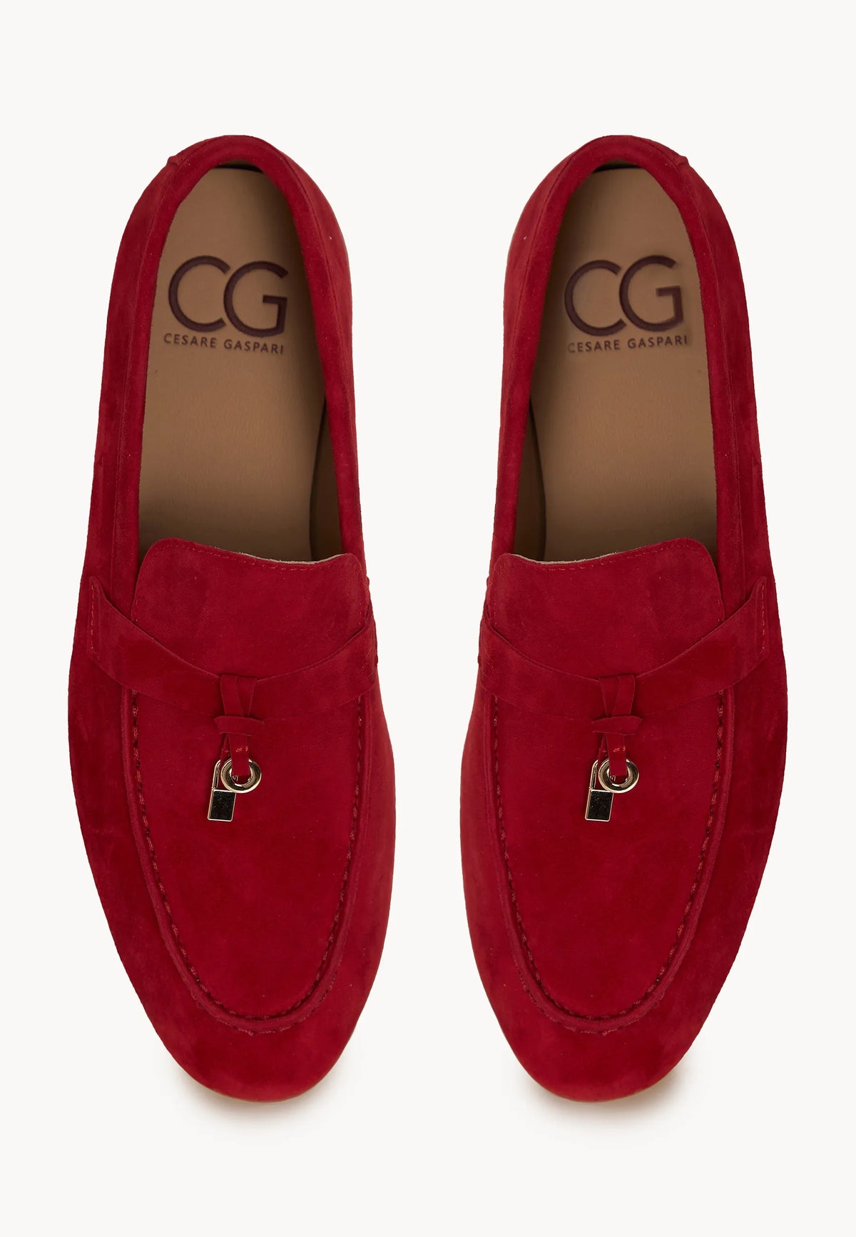 Platform Moccasins Aurelia - Red Wine