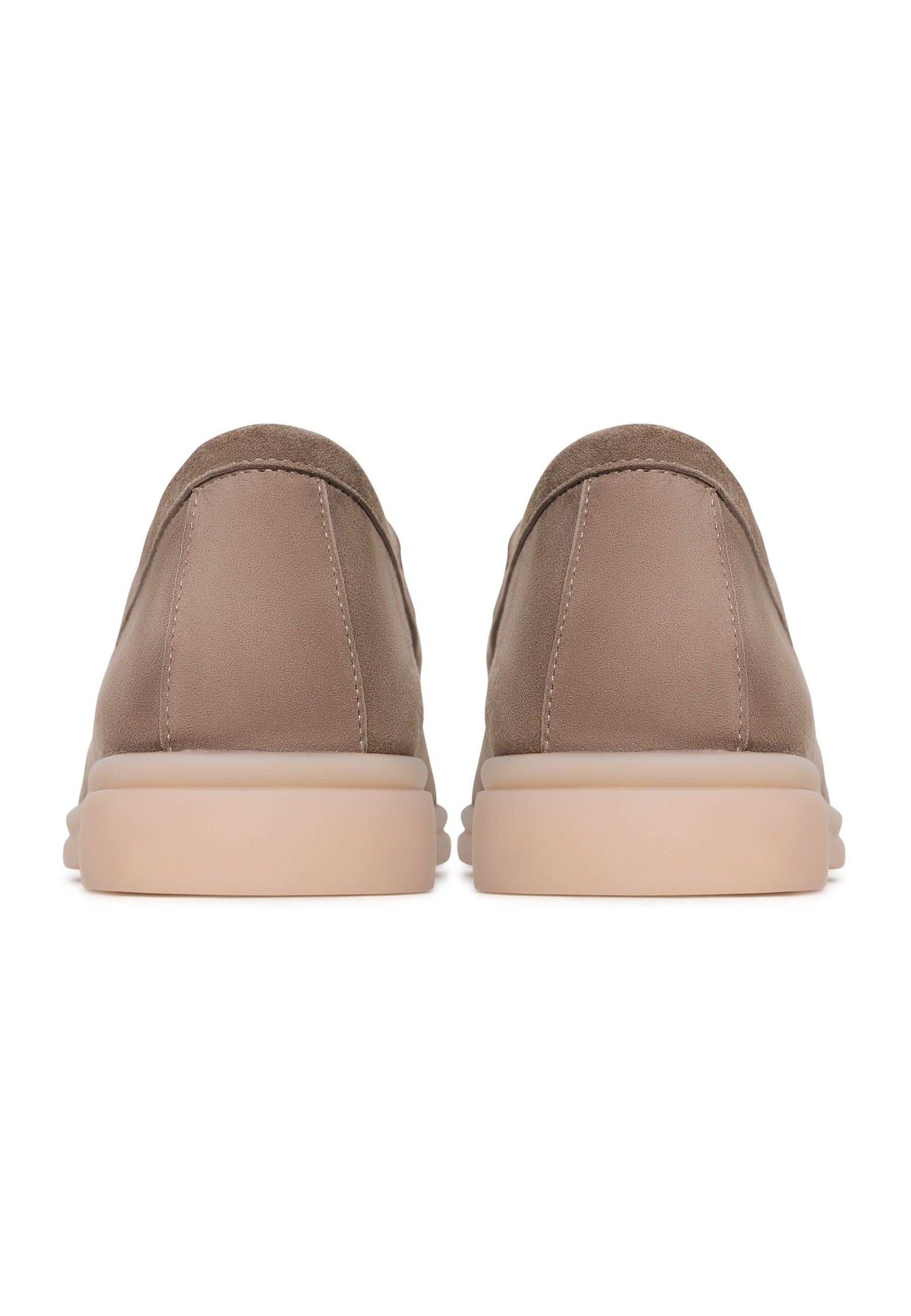 Platform Moccasins Aurelia - Beige