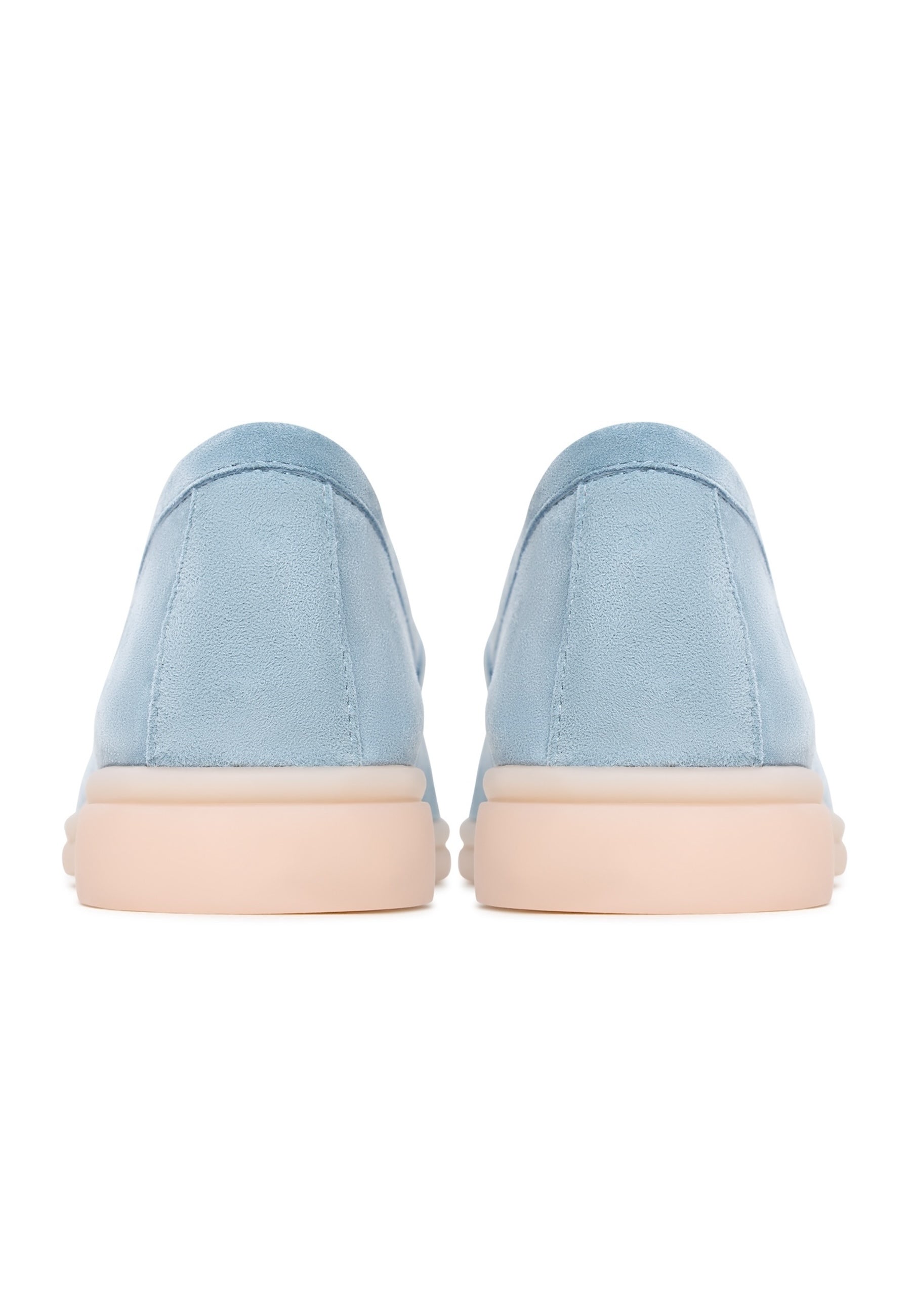 Platform Moccasins Aurelia - Blue