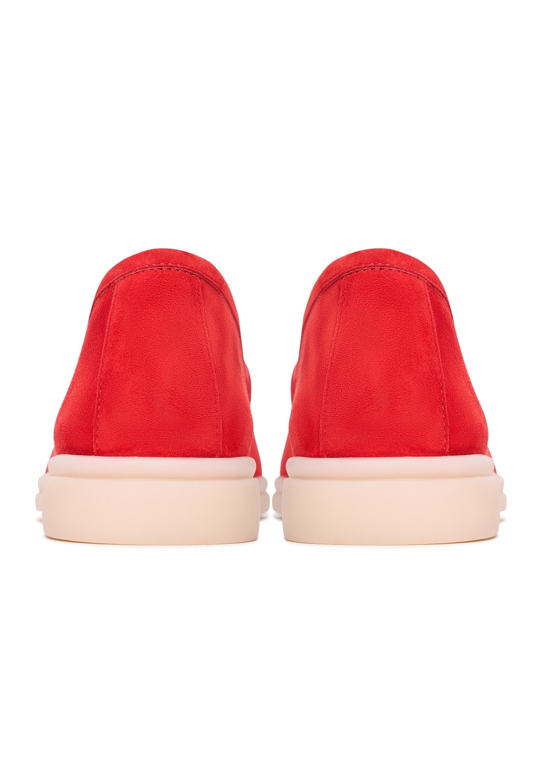 Platform Moccasins Aurelia - Red