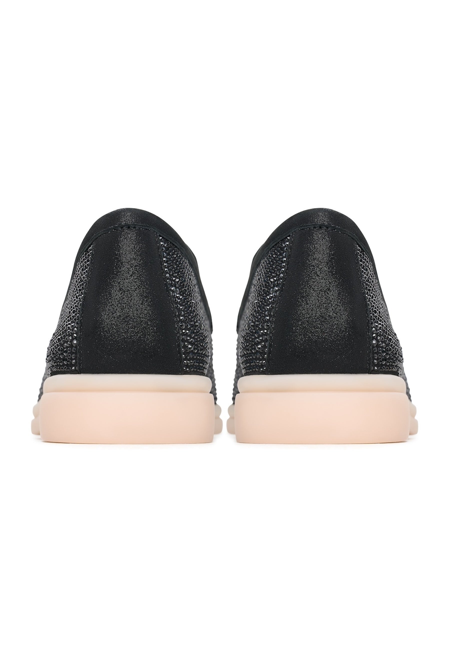 Platform Moccasins Aurea - Black