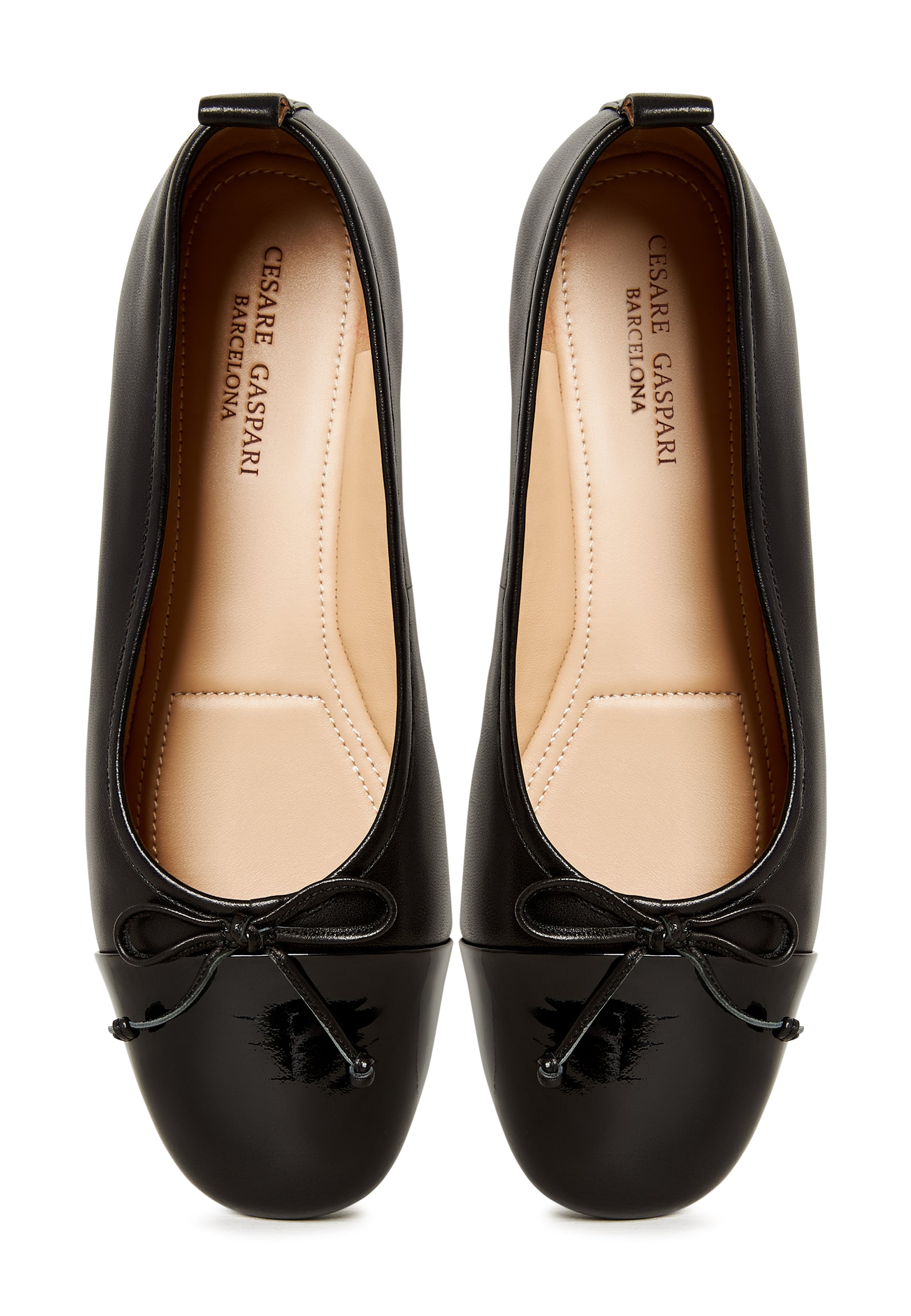 Leather Ballerinas Mila - Black Patent