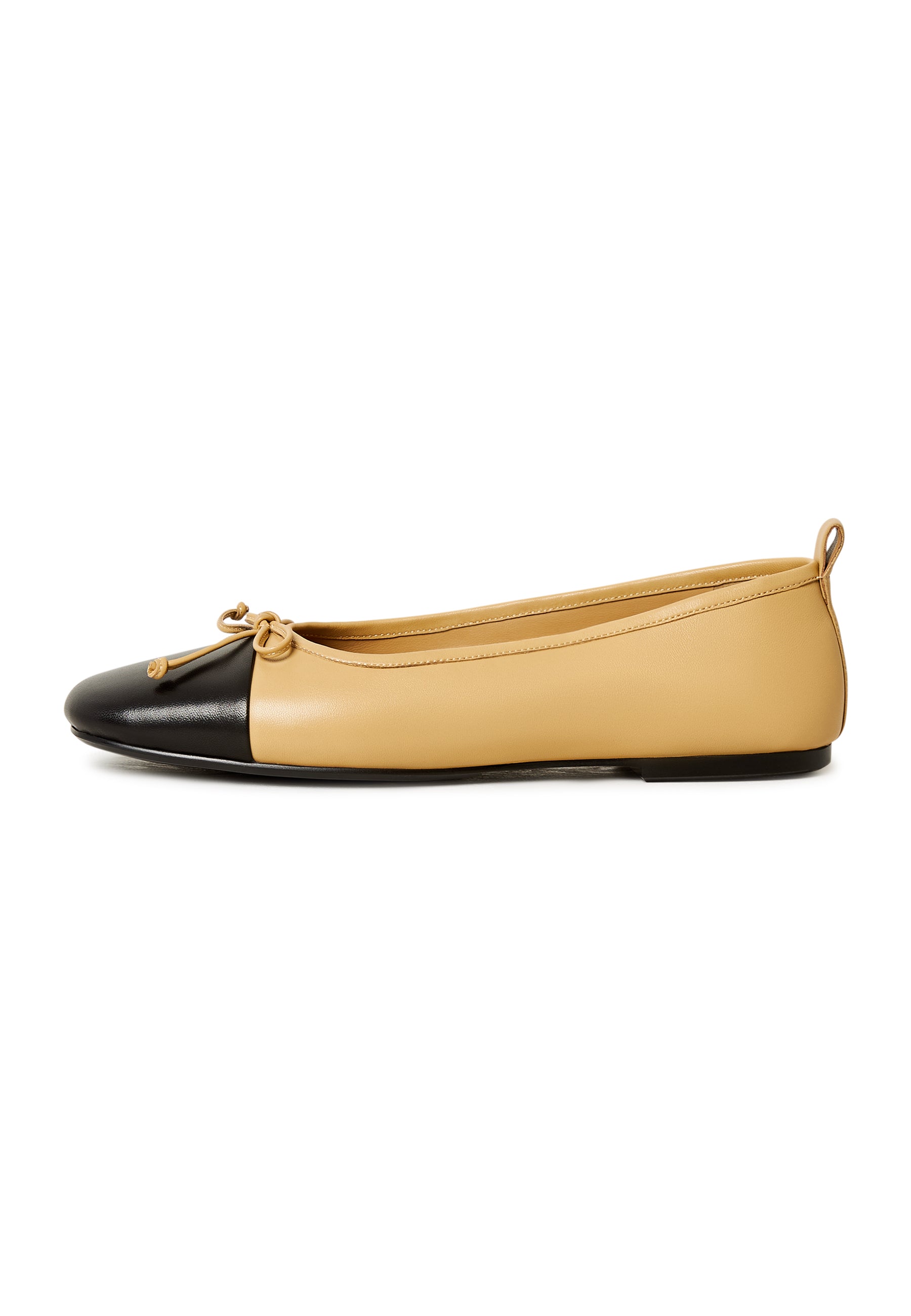 Leather Ballerinas Mila - Beige