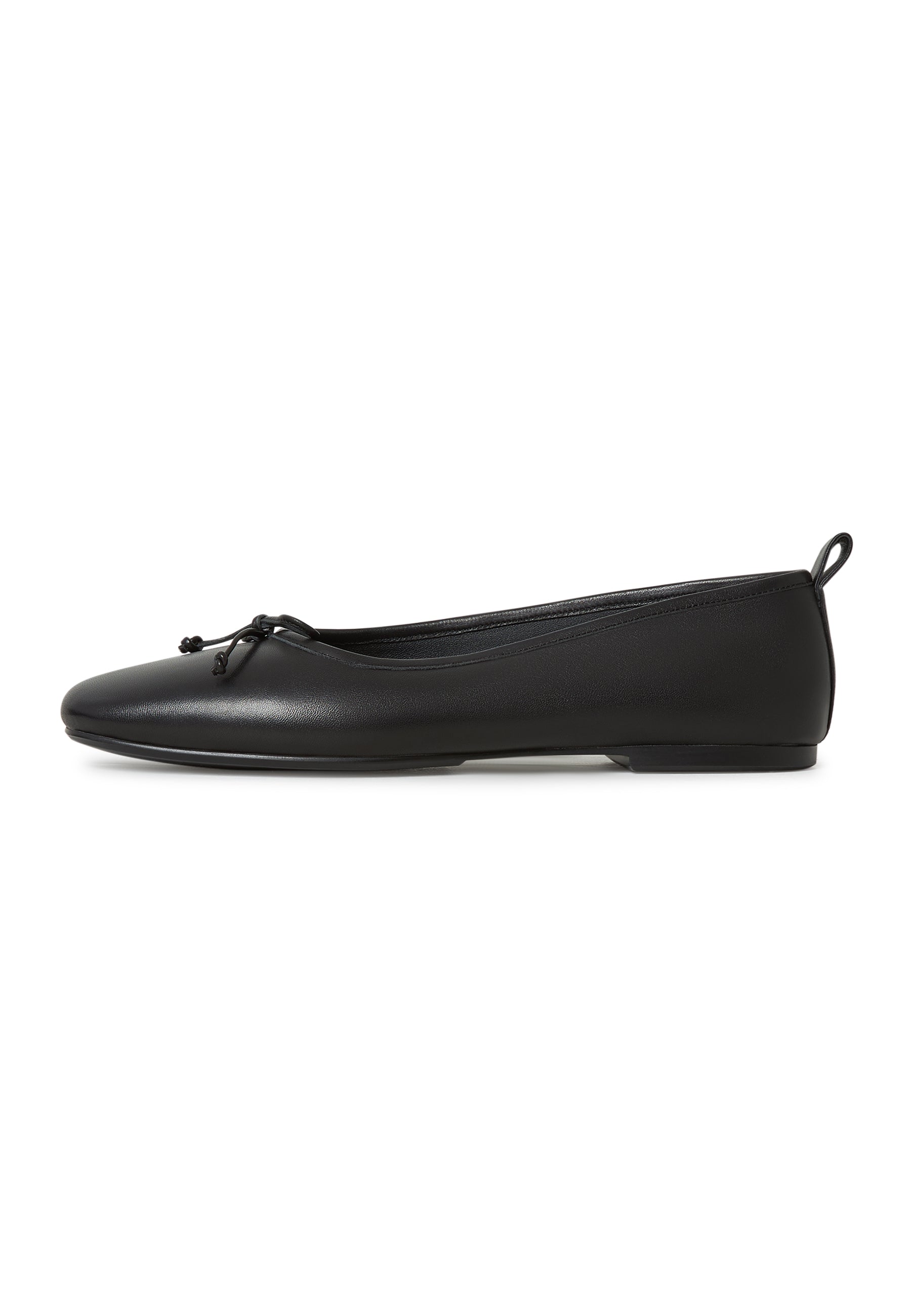 Leather Ballerinas Mila - Black