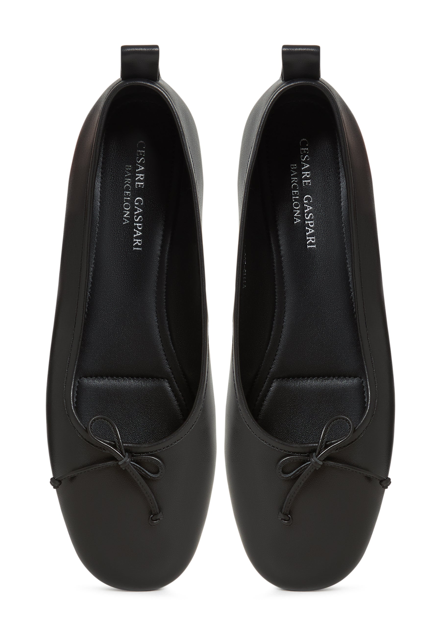 Leather Ballerinas Mila - Black