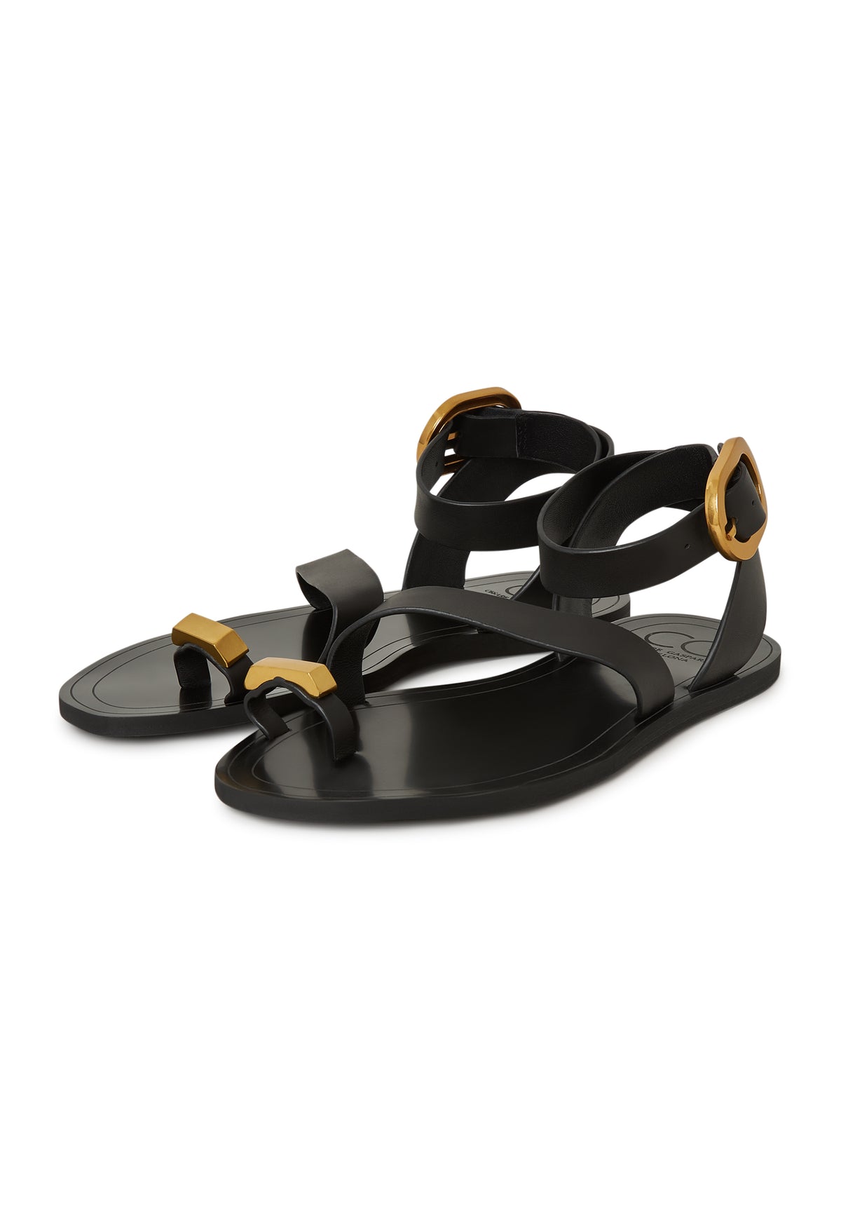 Flat Sole Sandals Paula - Black