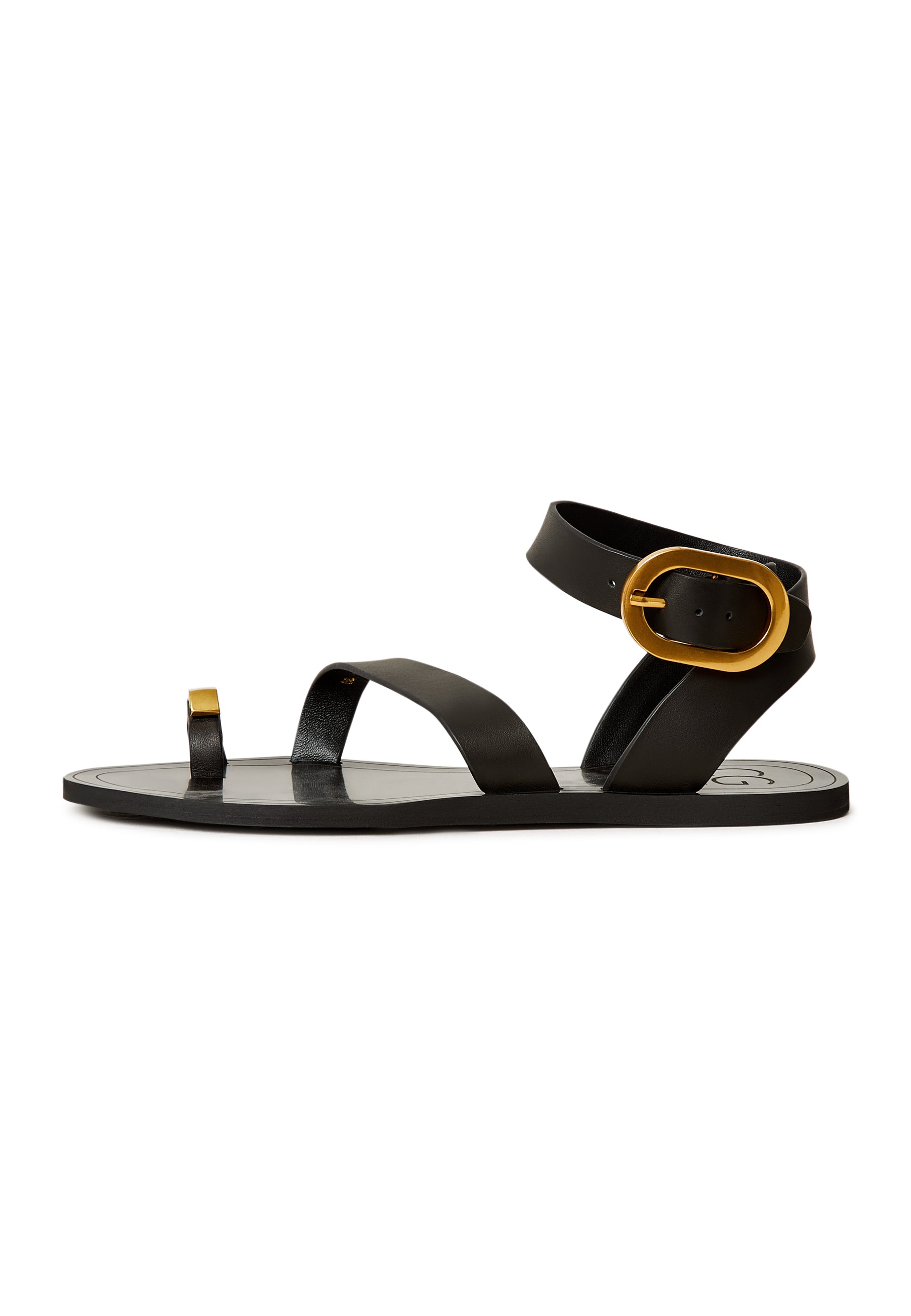 Flat Sole Sandals Paula - Black