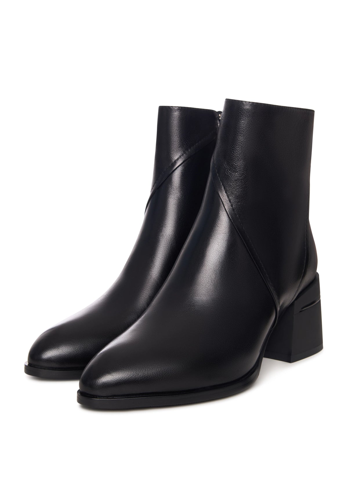 Sculpted Sophistication Ankle Boots