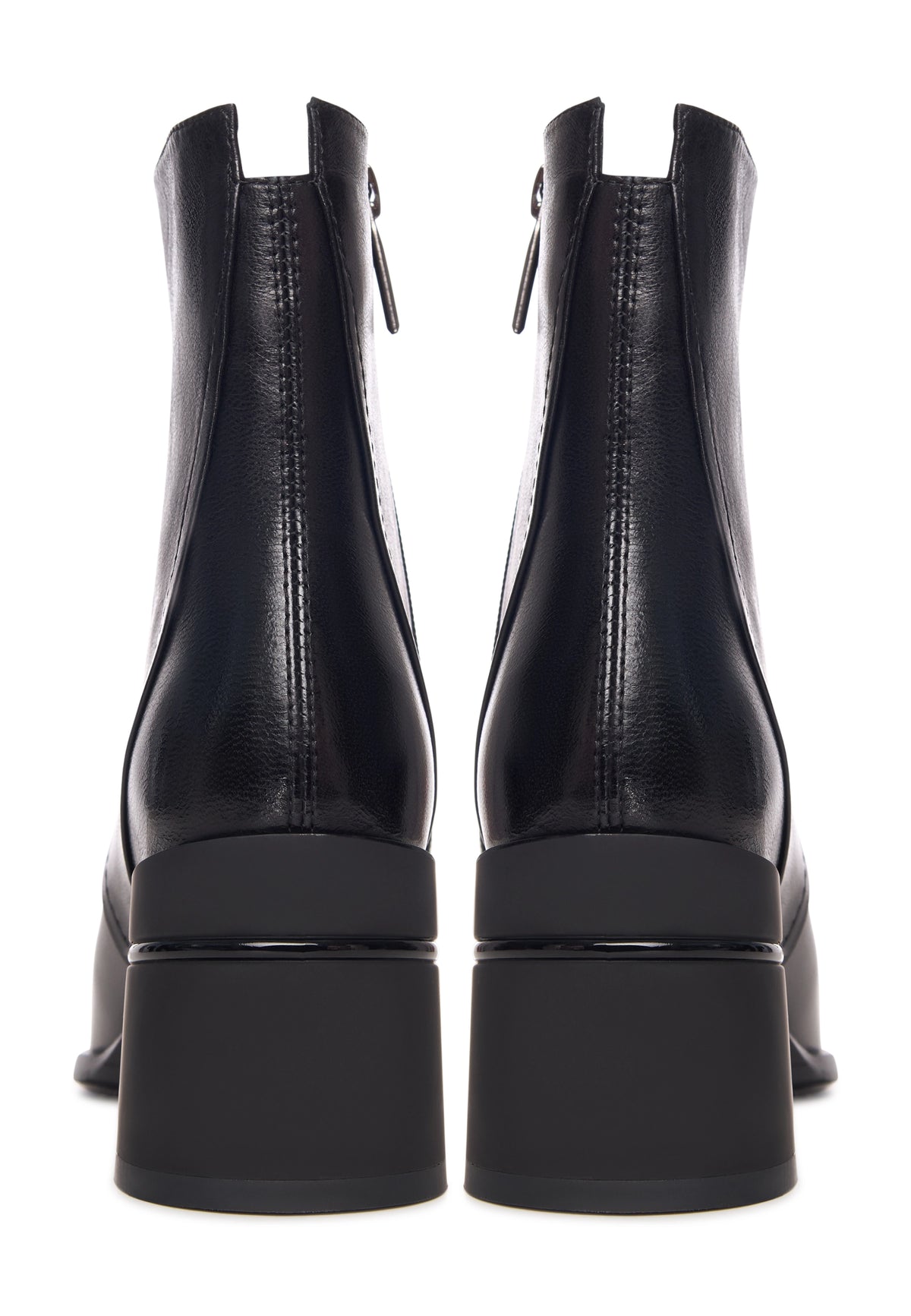 Sculpted Sophistication Ankle Boots