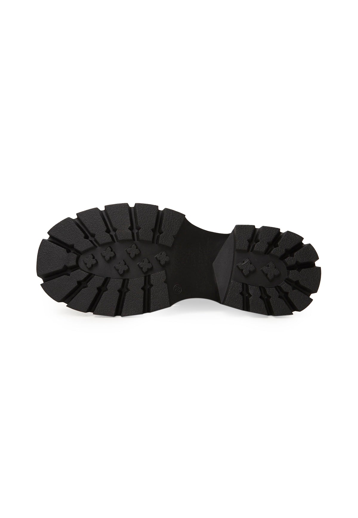 Bottines chunky zippées – Noir