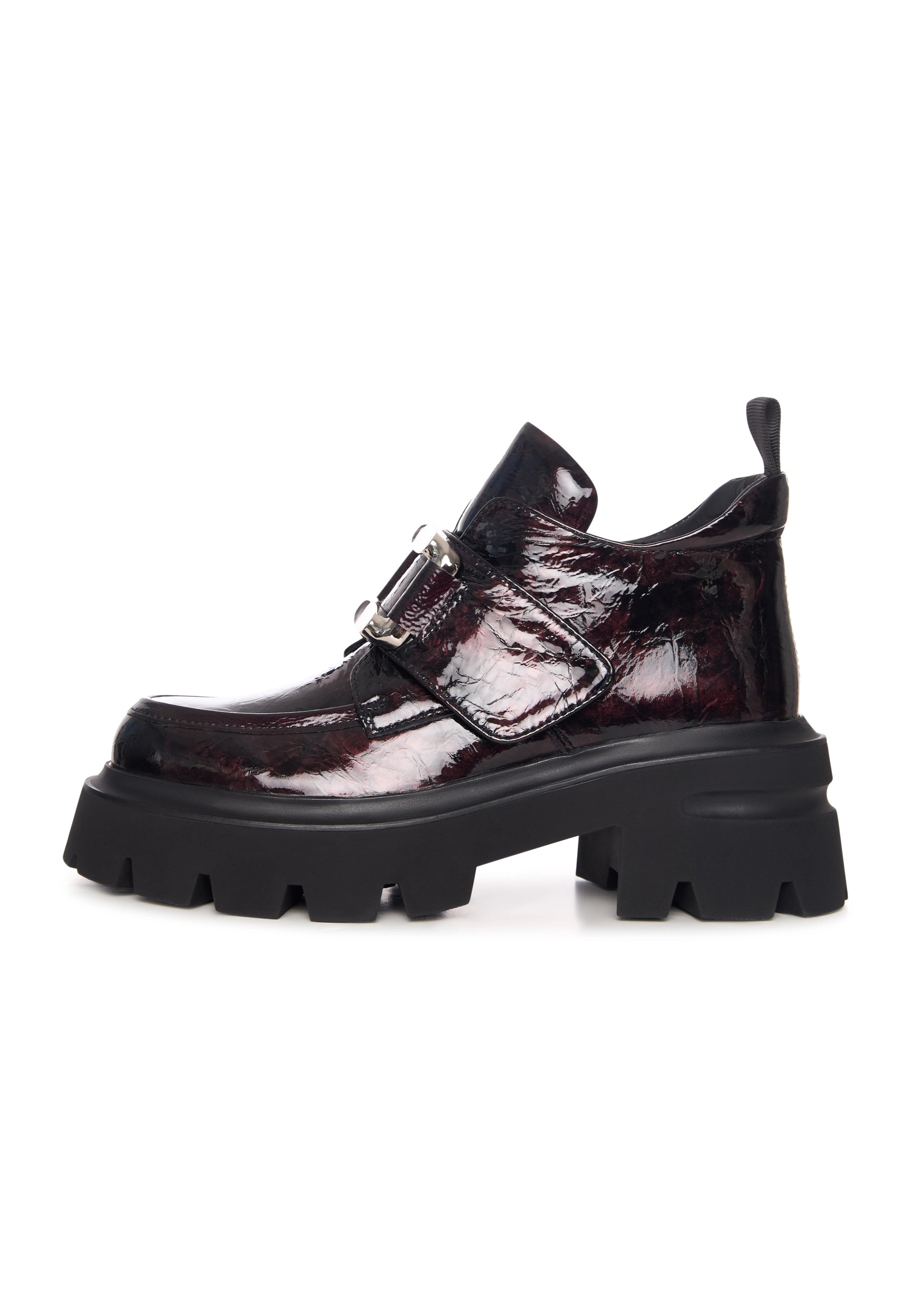 Urban Grip Buckled Platform Booties