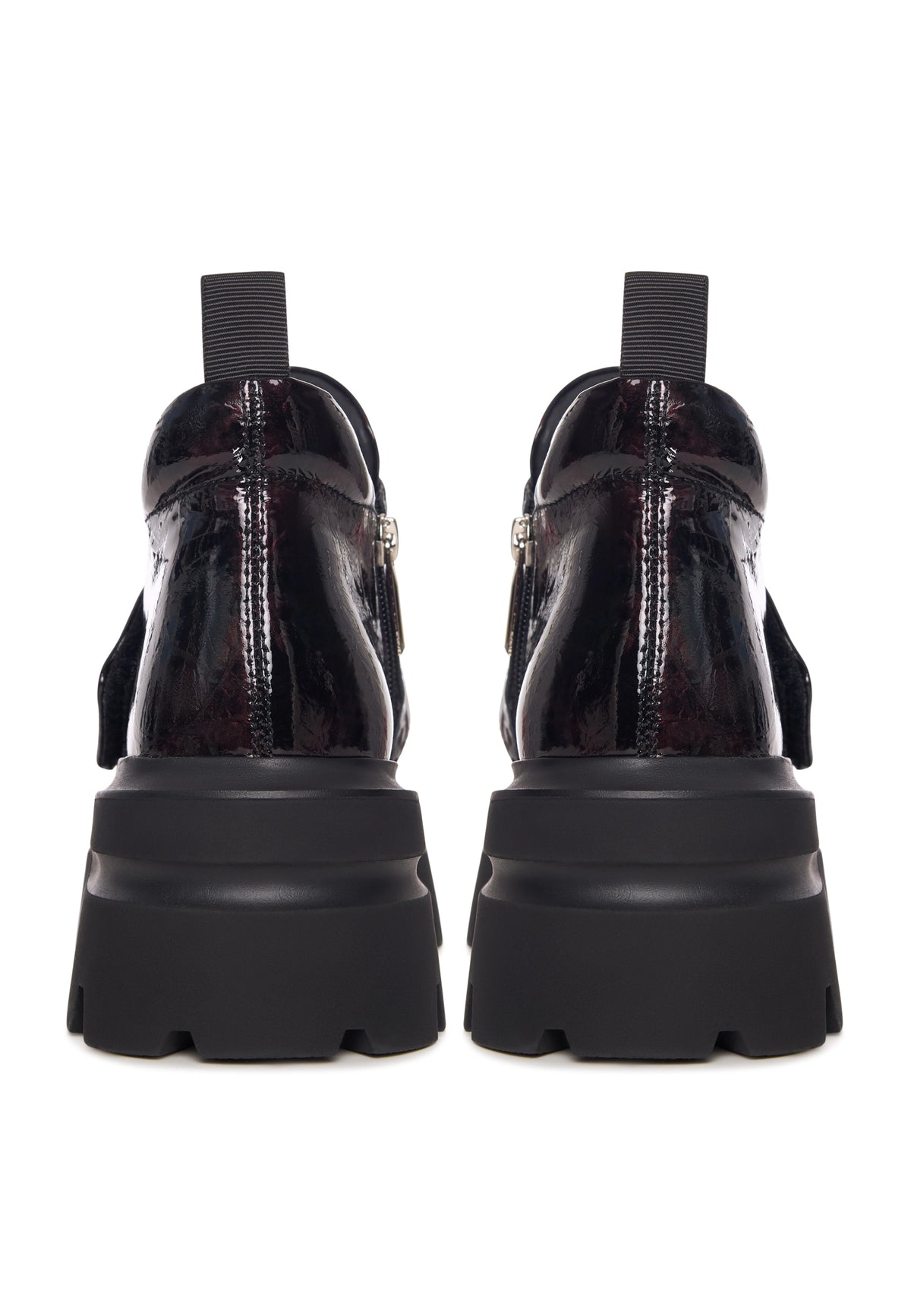 Urban Grip Buckled Platform Booties