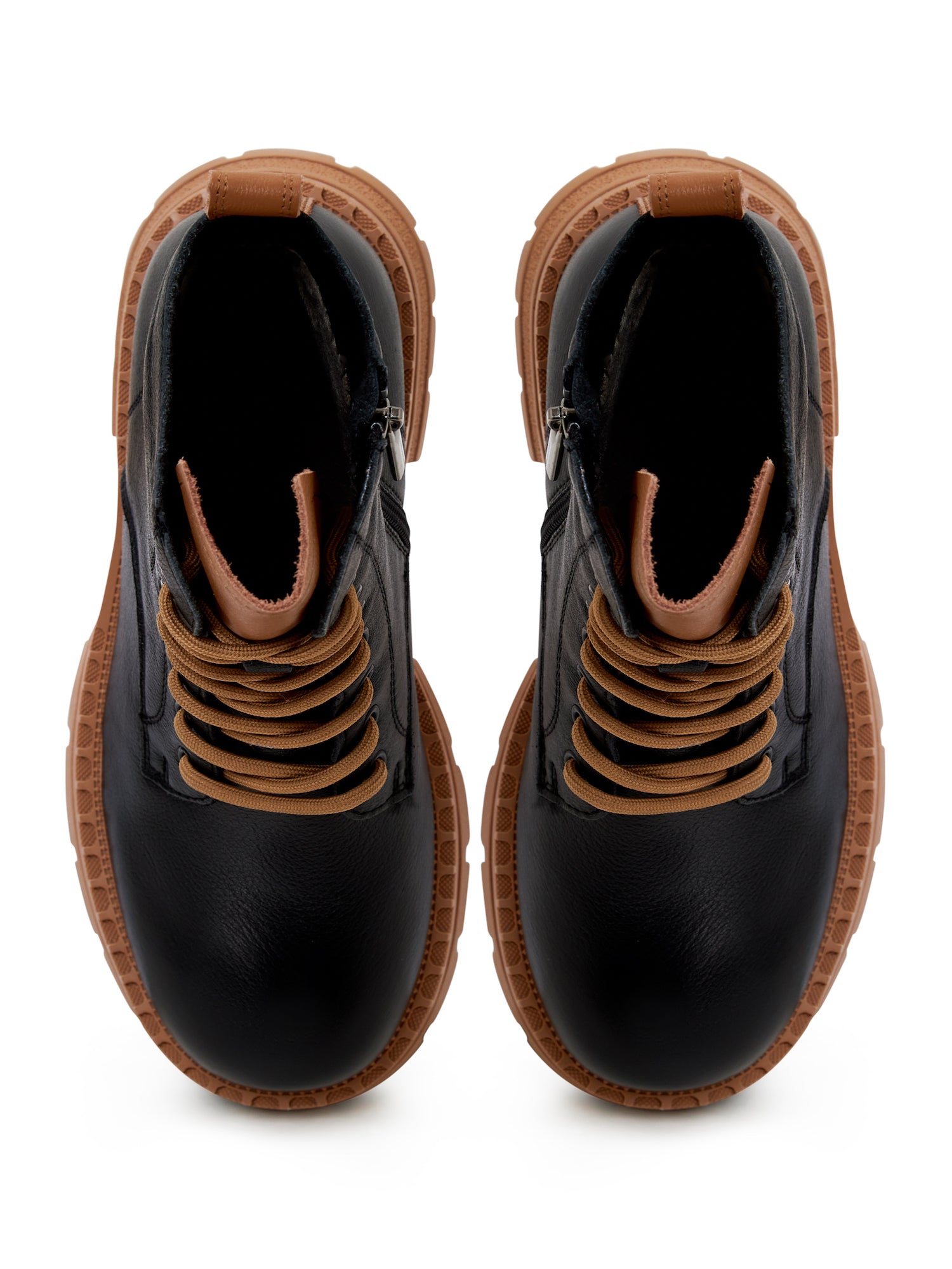 Leather Lace-up Ankle Boots - Cesare Gaspari 