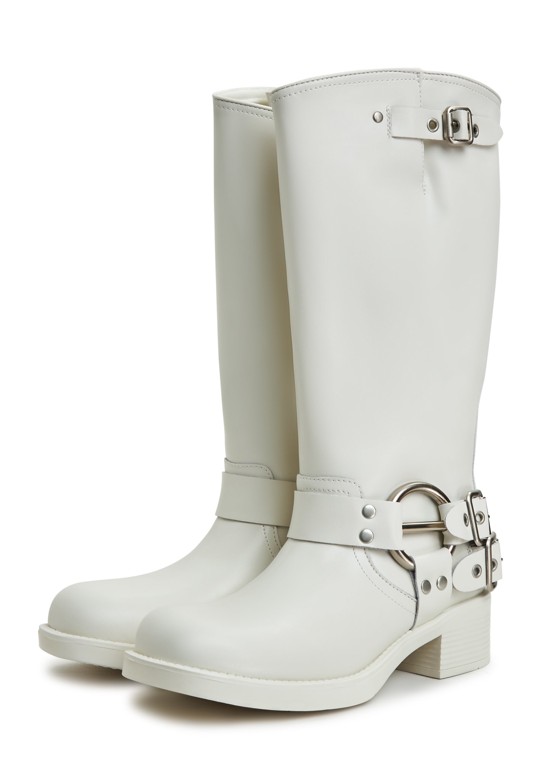 Leather  Boots Lily - Ivory