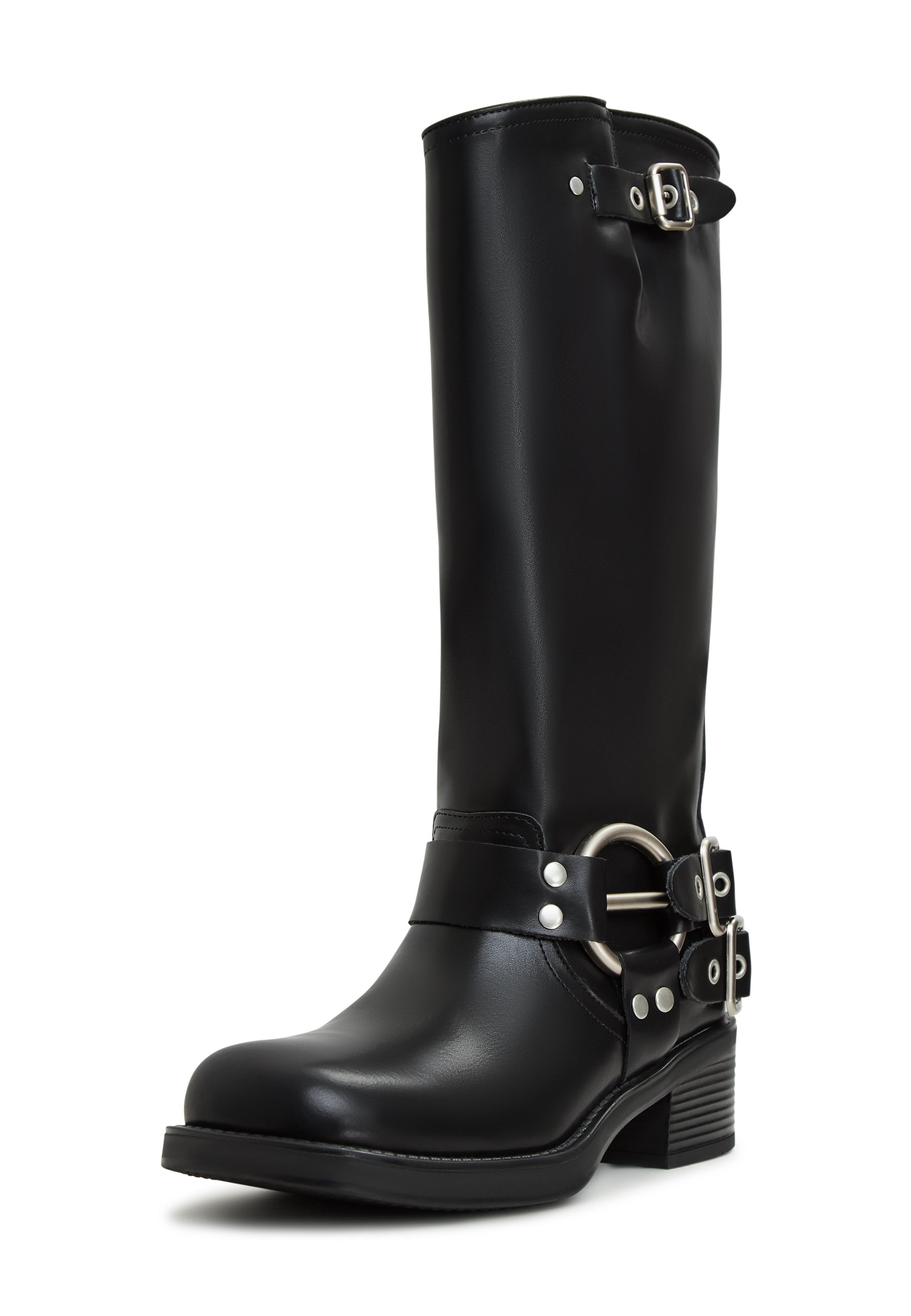 Leather  Boots Lily - Black