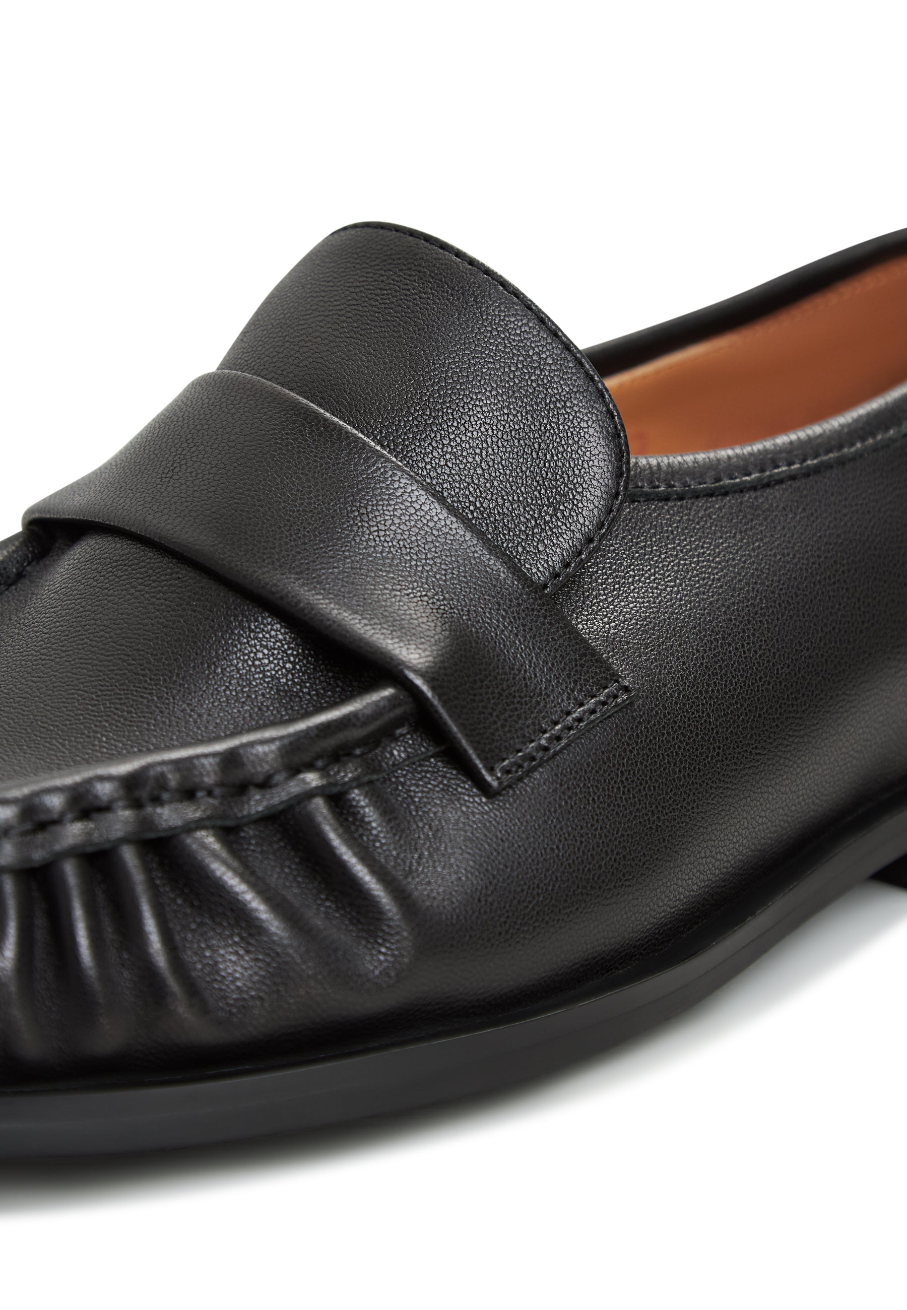 Leather Loafers Isabel - Black