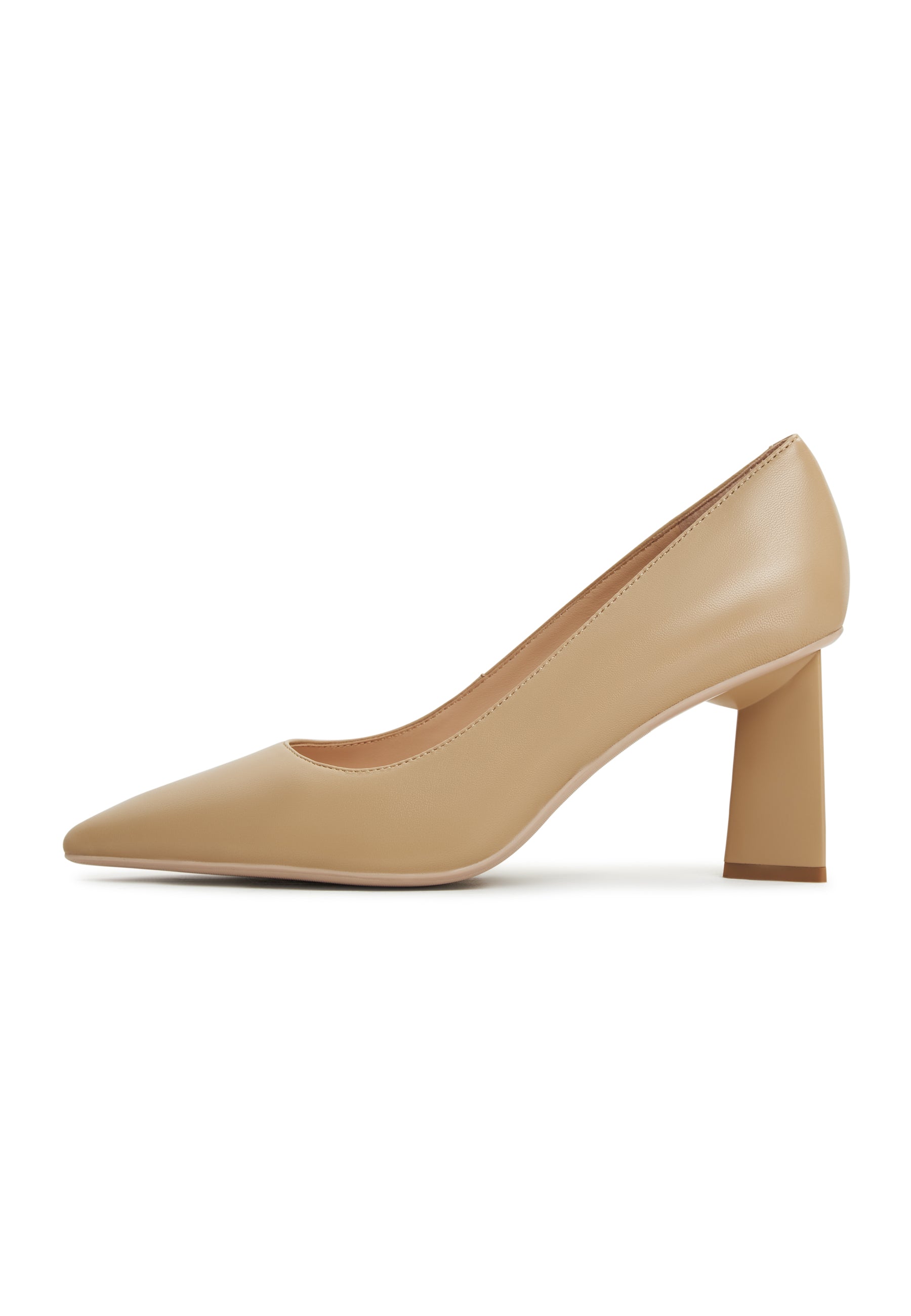 Block Heels Pumps Silvia - Beige