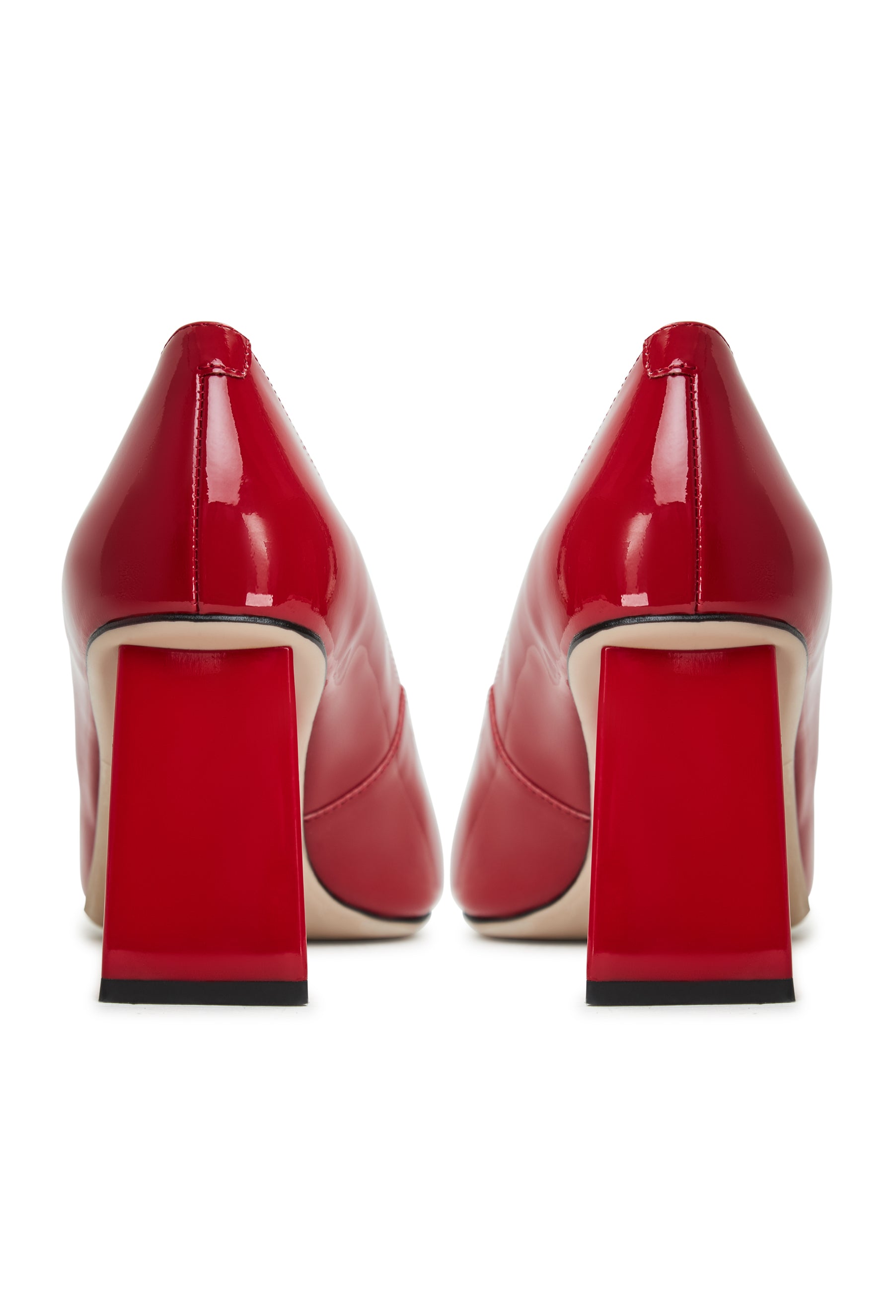 Block Heels Pumps Silvia - Red