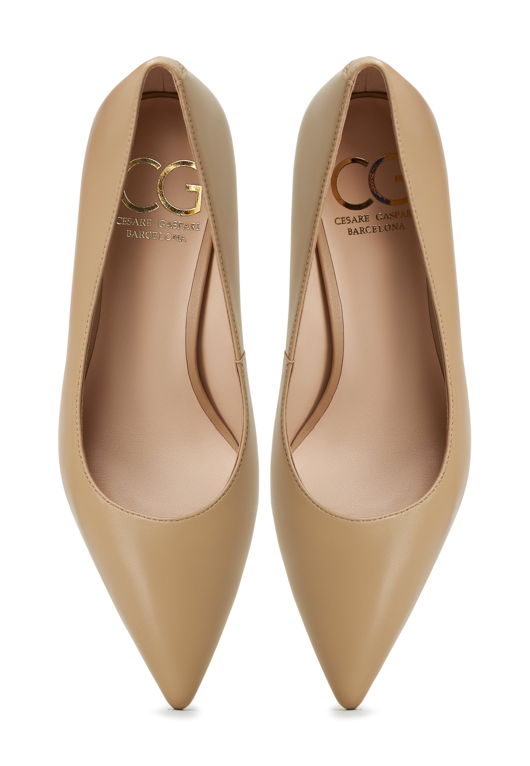 Block Heels Pumps Silvia - Beige